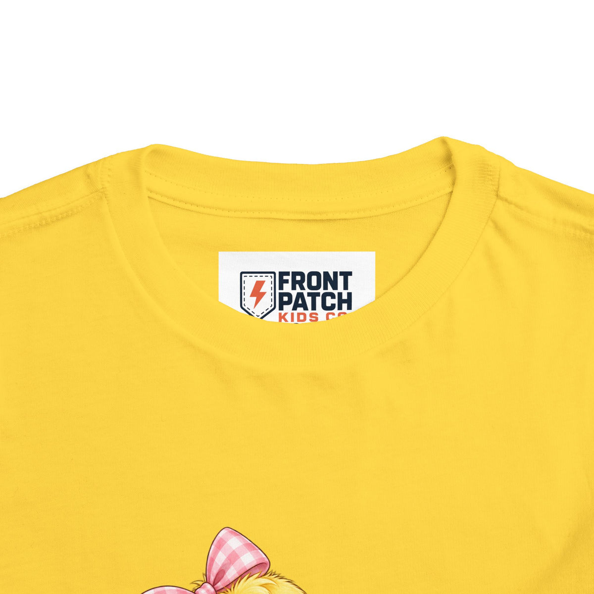 Toddler Tee — "Ducky Days" Cute Duckling Floral Baby Shirt