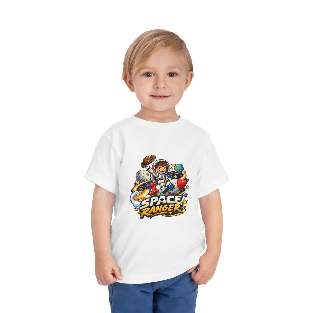 Space Ranger Toddler Tee — Cute Astronaut Kids Shirt