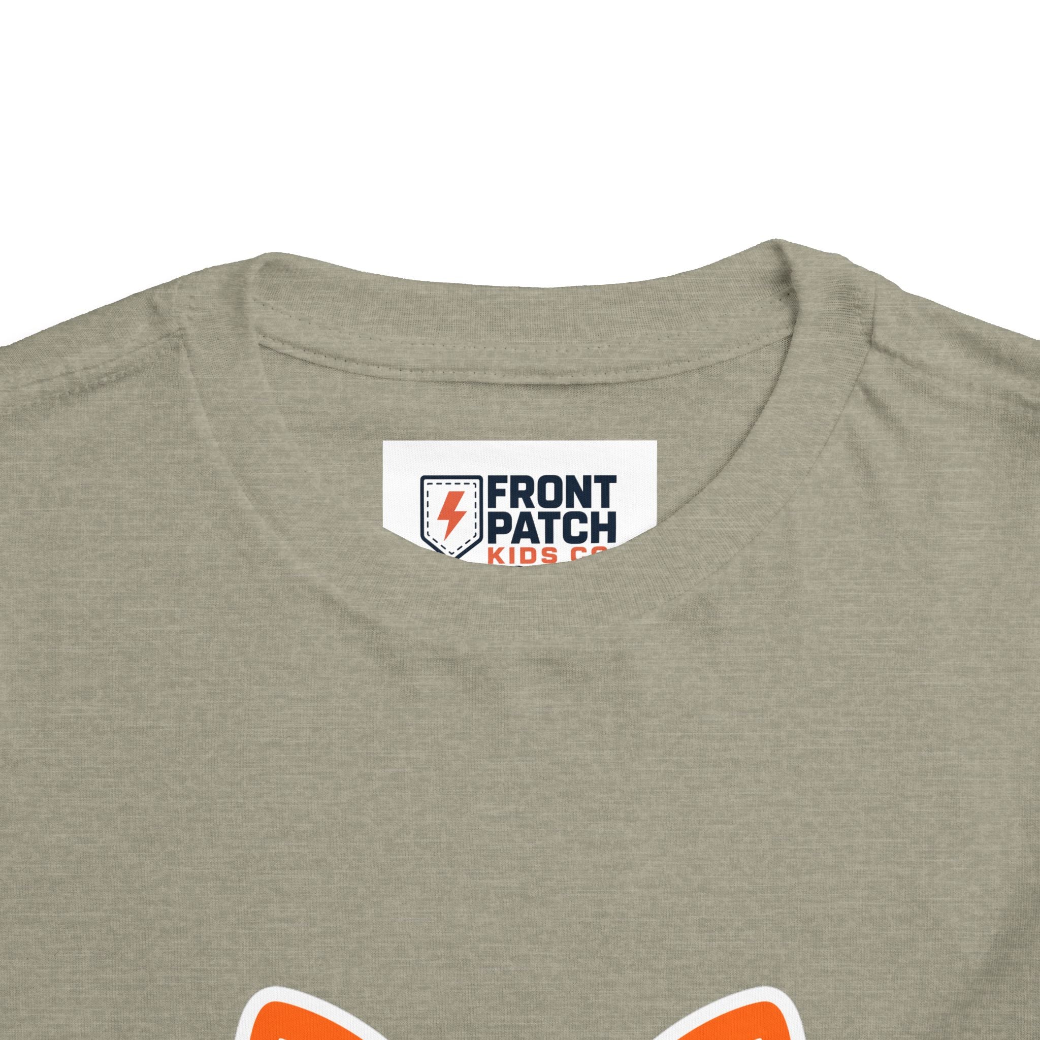 Toddler Tee — Cute Smiling Fox Face Kids Shirt