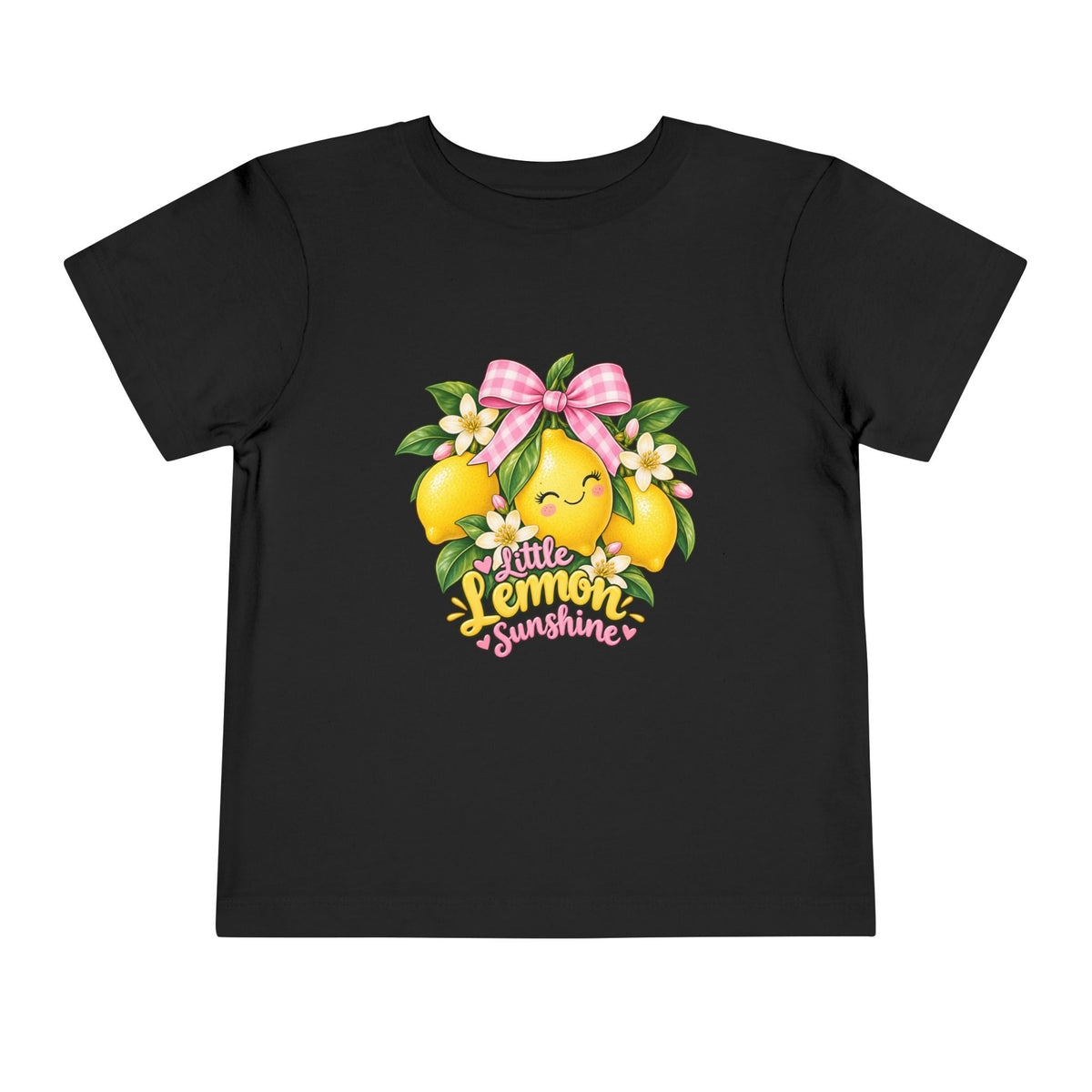 Toddler Tee — Little Lemon Sunshine Cute Fruit Graphic Shirt