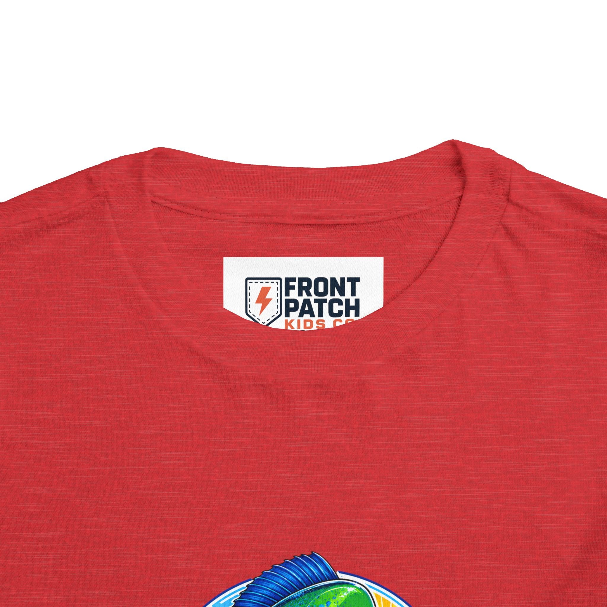 Toddler Tee — Colorful Mahi Mahi Fish Surf Ocean Graphic