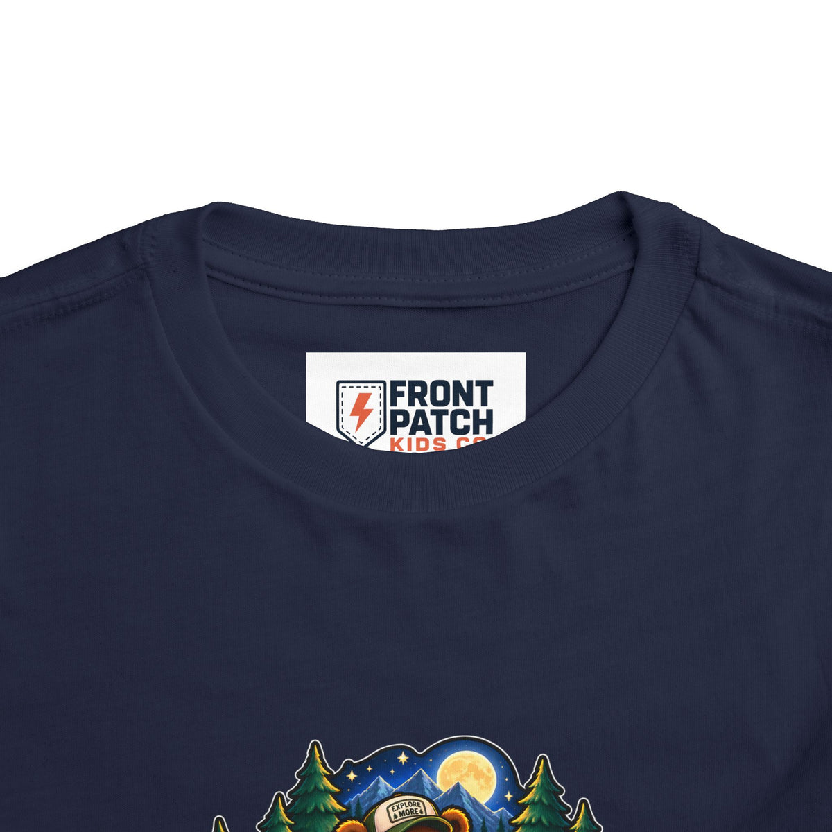 Toddler Tee — "Campfire Crew" Cute Woodland Animals Camping Shirt
