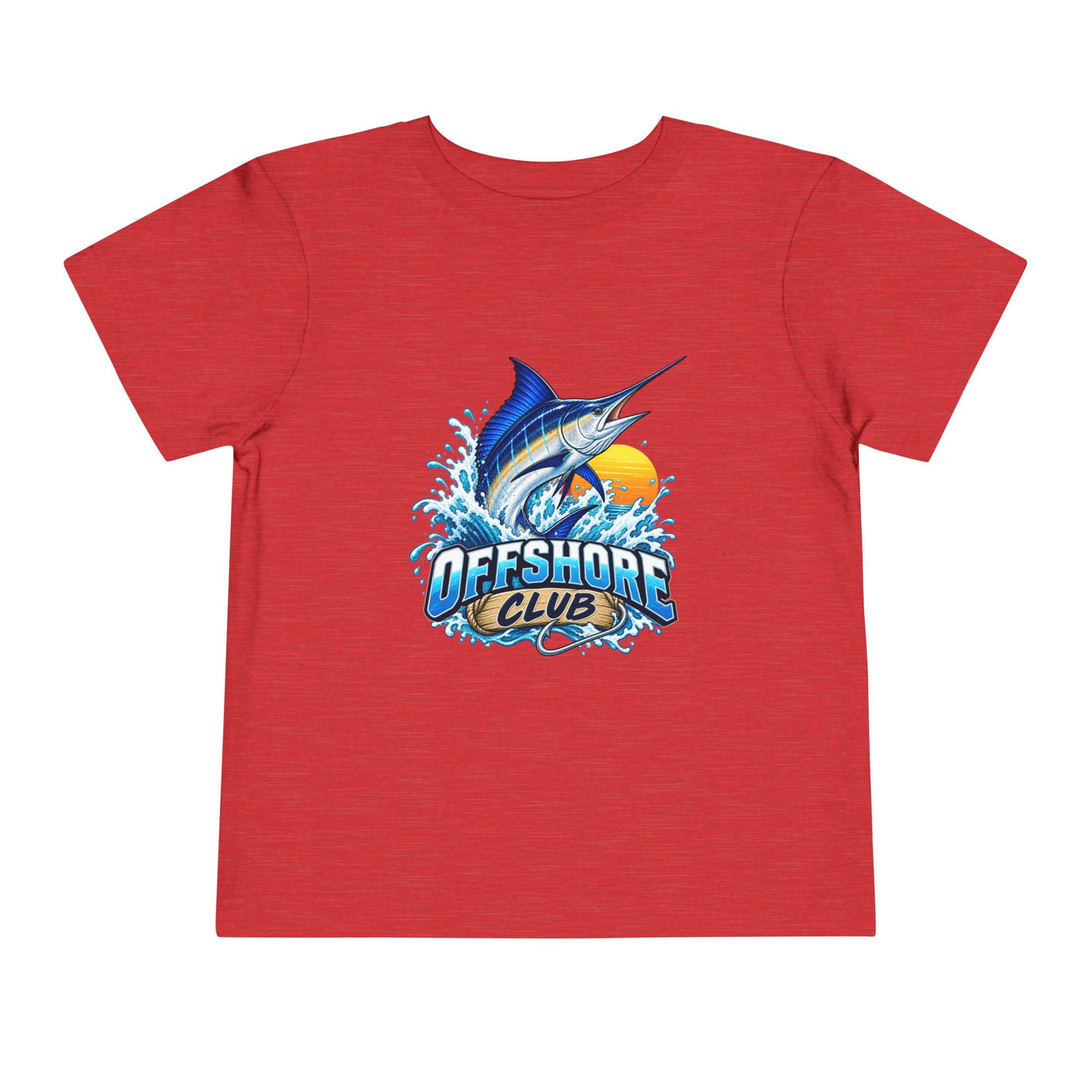 Toddler Tee — "Offshore Club" Marlin Surf & Sunset Kids Shirt