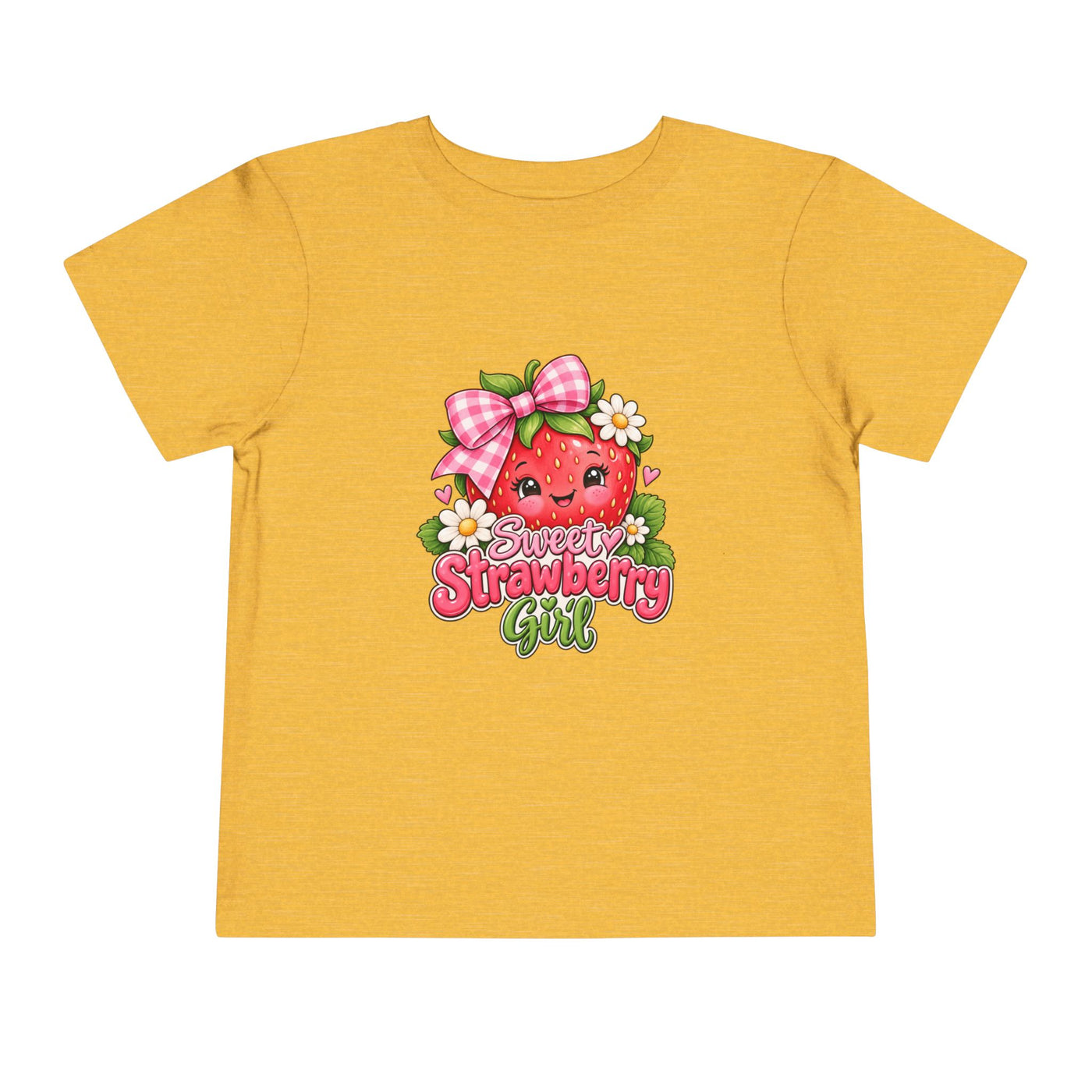 Sweet Strawberry Girl Toddler Tee