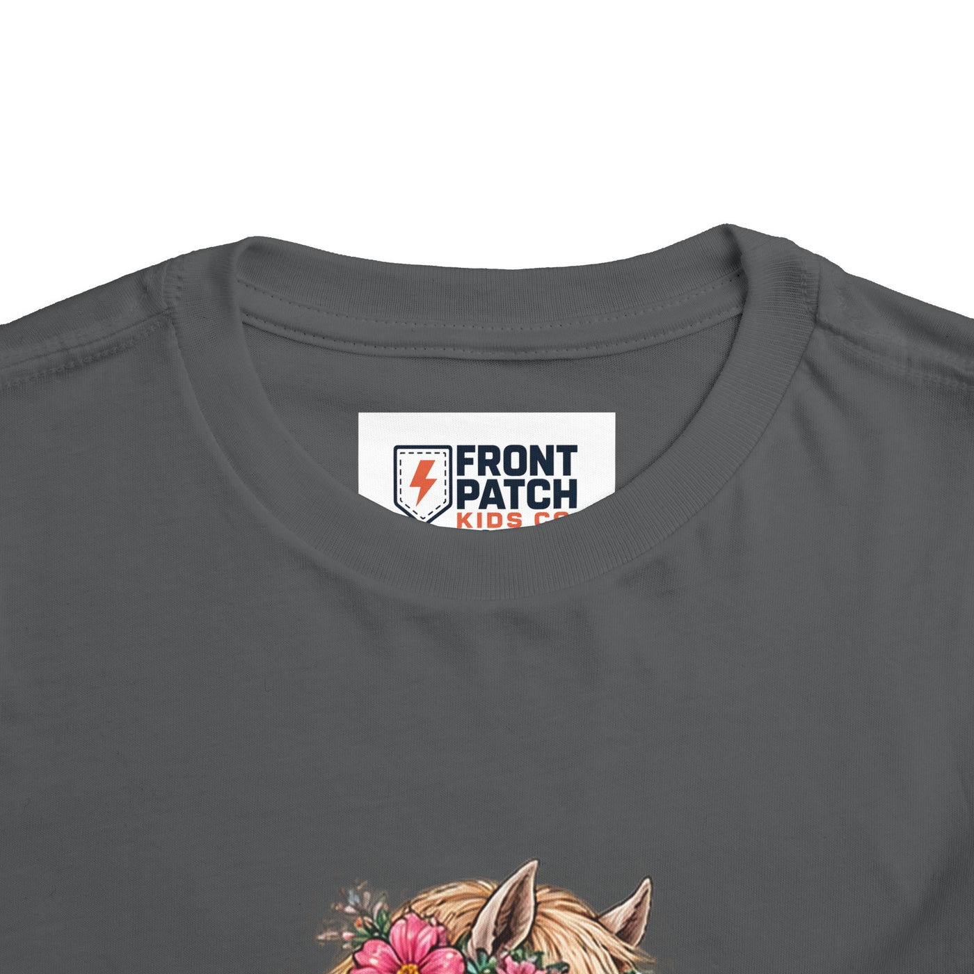 Toddler Tee — Floral Horse "Kind Hearts Bright Days" Cute Pony Shirt