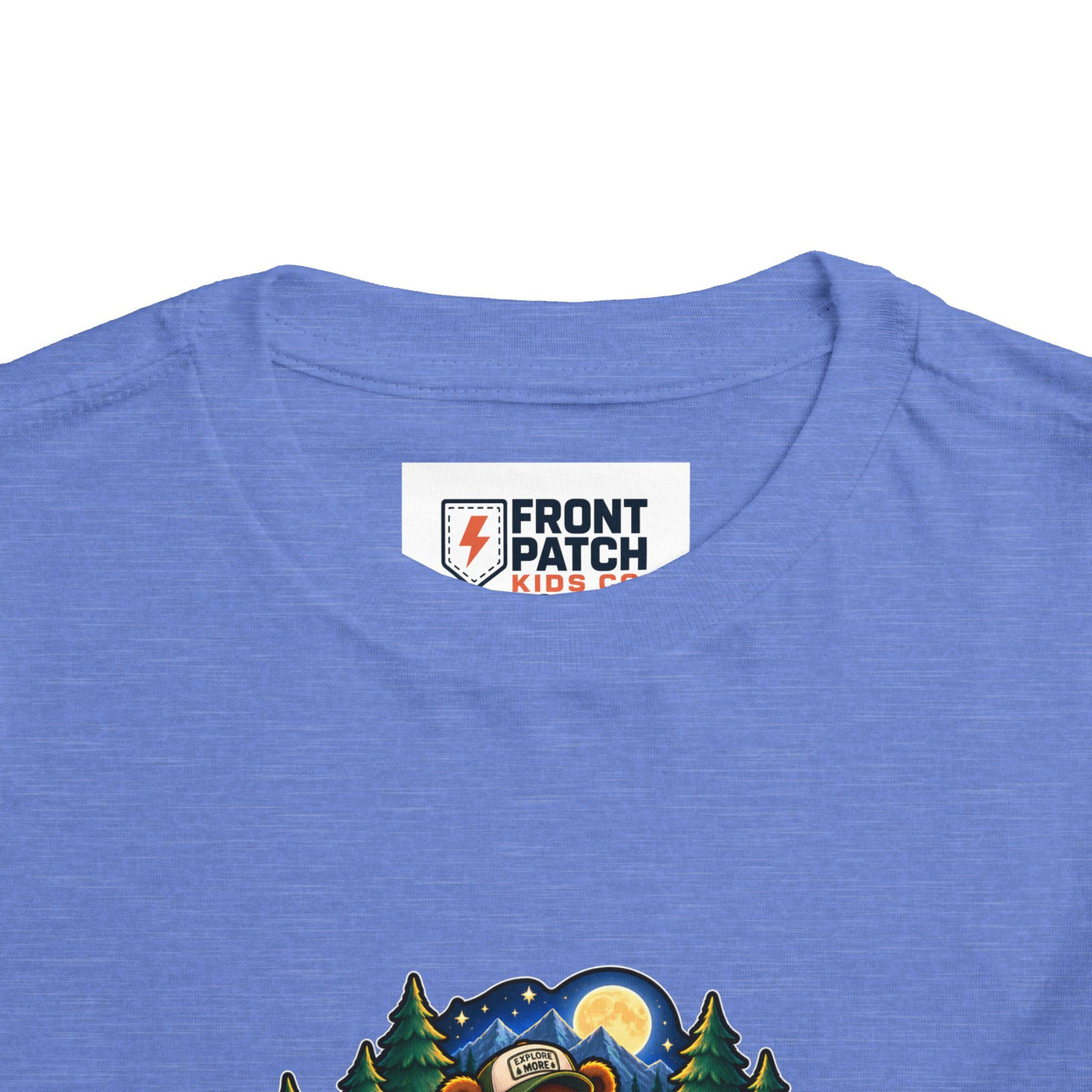 Toddler Tee — "Campfire Crew" Cute Woodland Animals Camping Shirt