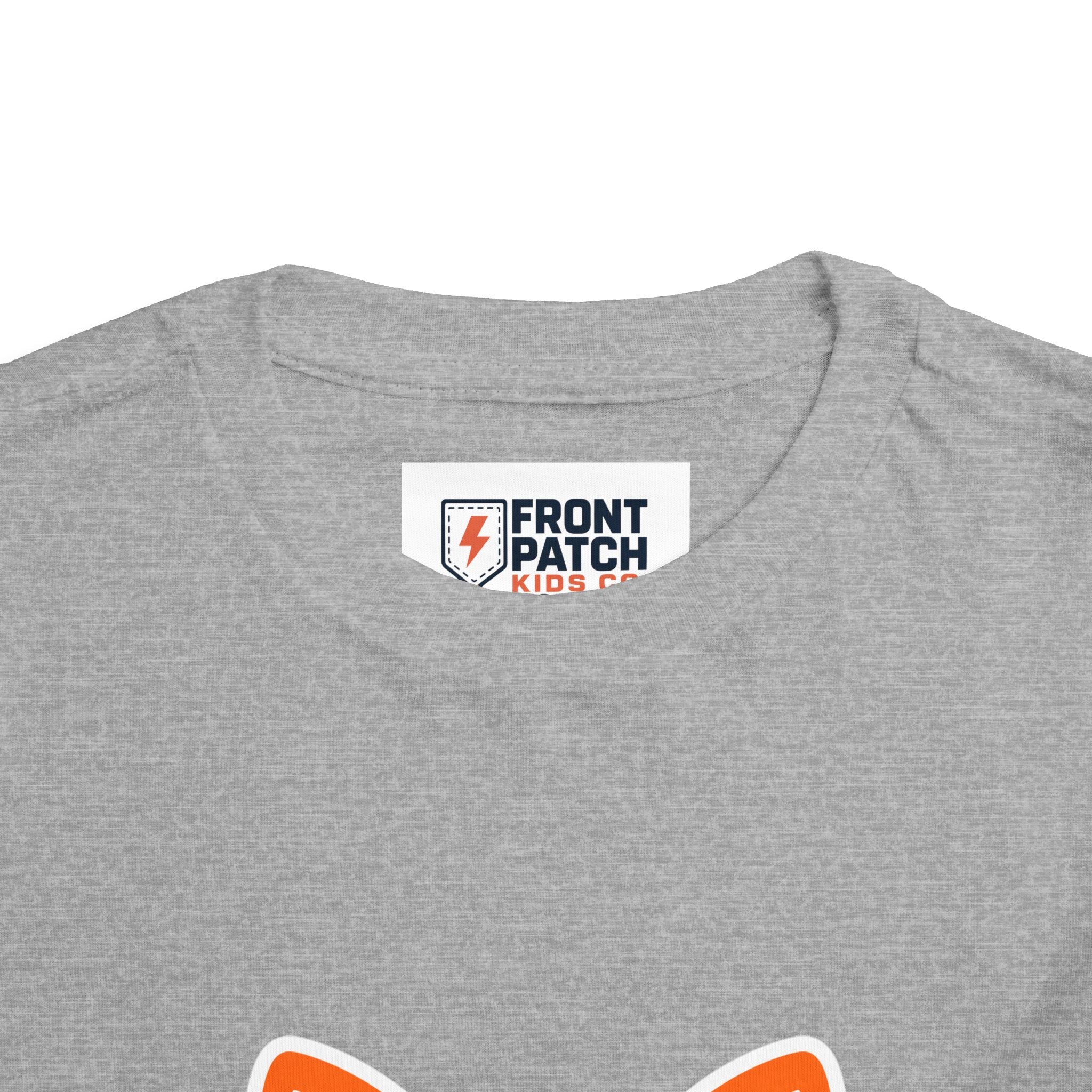 Toddler Tee — Cute Smiling Fox Face Kids Shirt