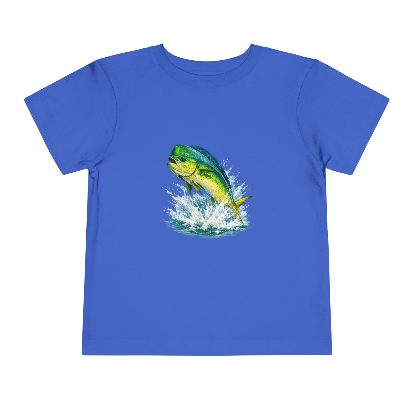 Toddler Tee — Colorful Leaping Mahi Mahi Fish Graphic