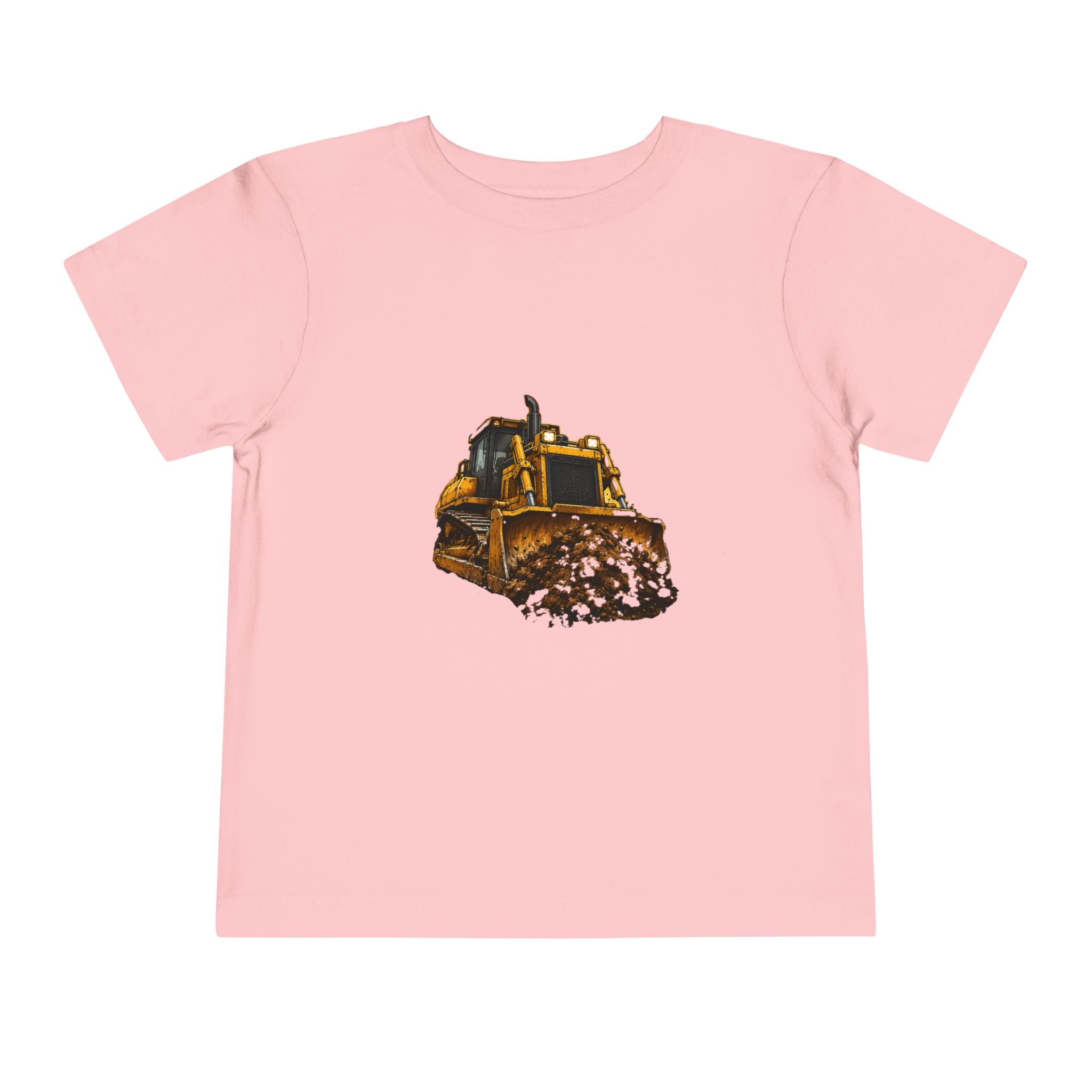 Toddler Bulldozer Tee - Construction Truck Kids Shirt