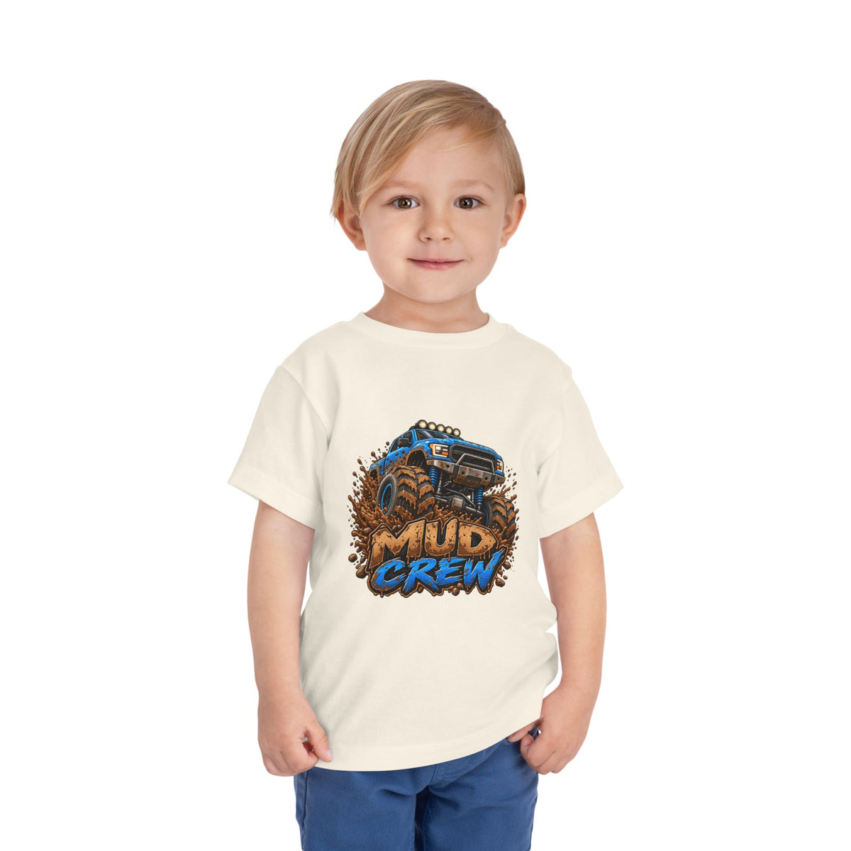 Toddler Tee - Mud Crew Monster Truck Graphic