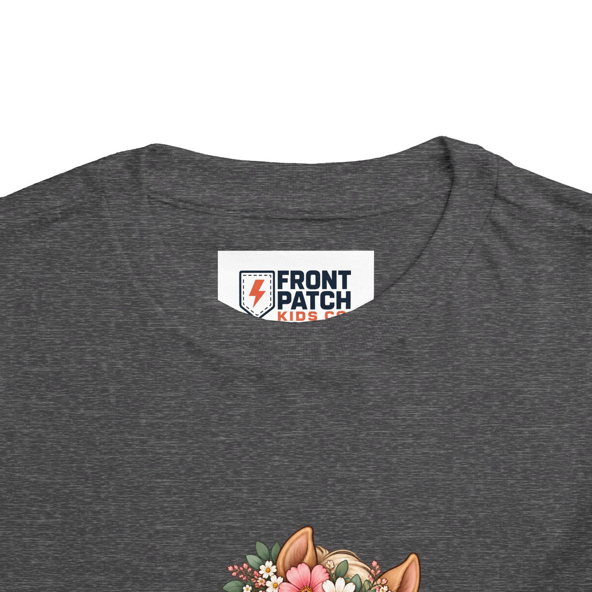 Toddler Tee — Floral Corgi "Pony Posse" Cute Dog Graphic