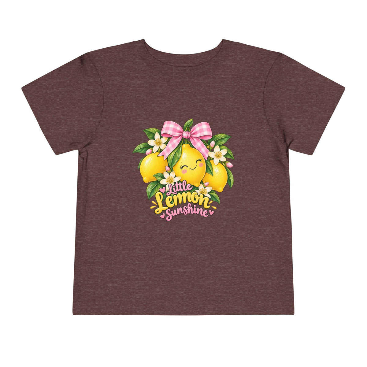 Toddler Tee — Little Lemon Sunshine Cute Fruit Graphic Shirt