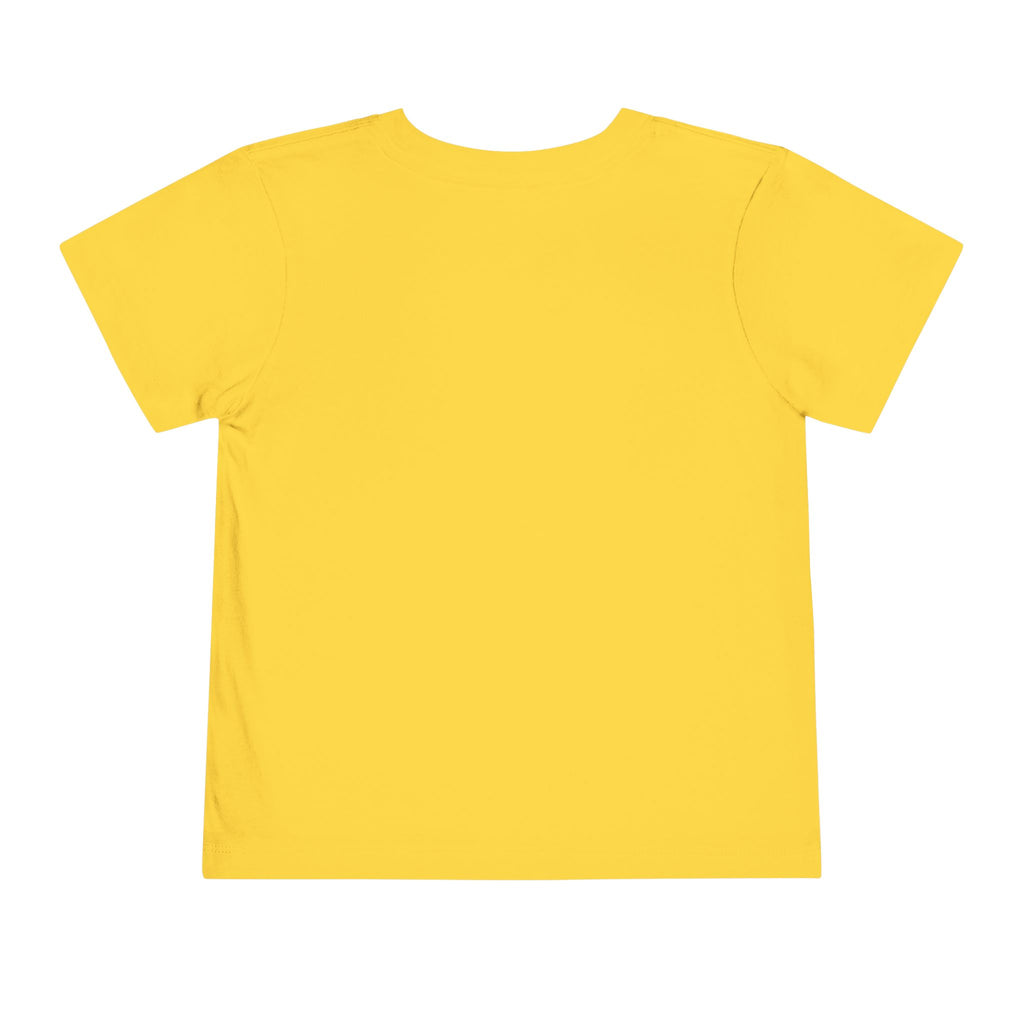 Toddler Car Tee — Blue Race Car Graphic Shirt for Kids