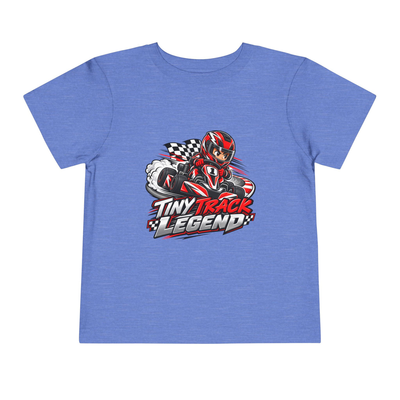 Toddler Tee — "Tiny Track Legend" Racing Car Graphic