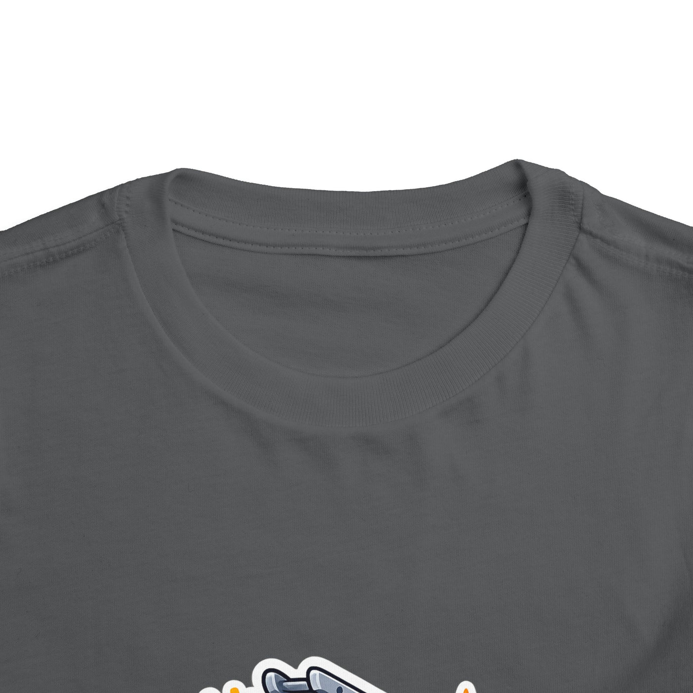 Toddler Tee — Cute Cartoon Fire Truck Graphic Shirt for Kids