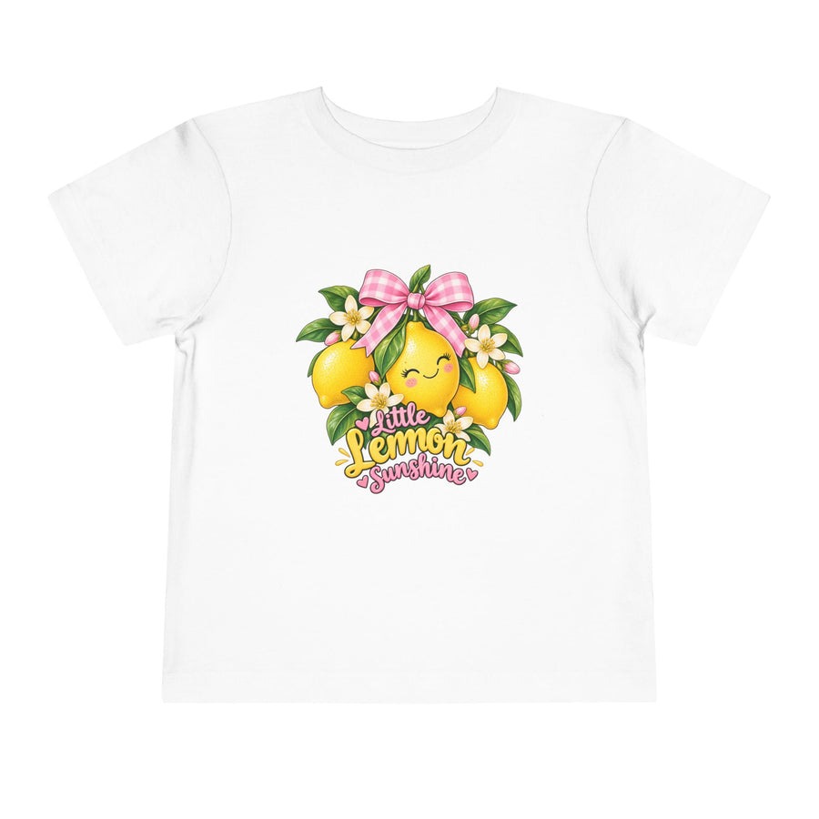 Toddler Tee — Little Lemon Sunshine Cute Fruit Graphic Shirt