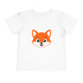 Toddler Tee — Cute Smiling Fox Face Kids Shirt