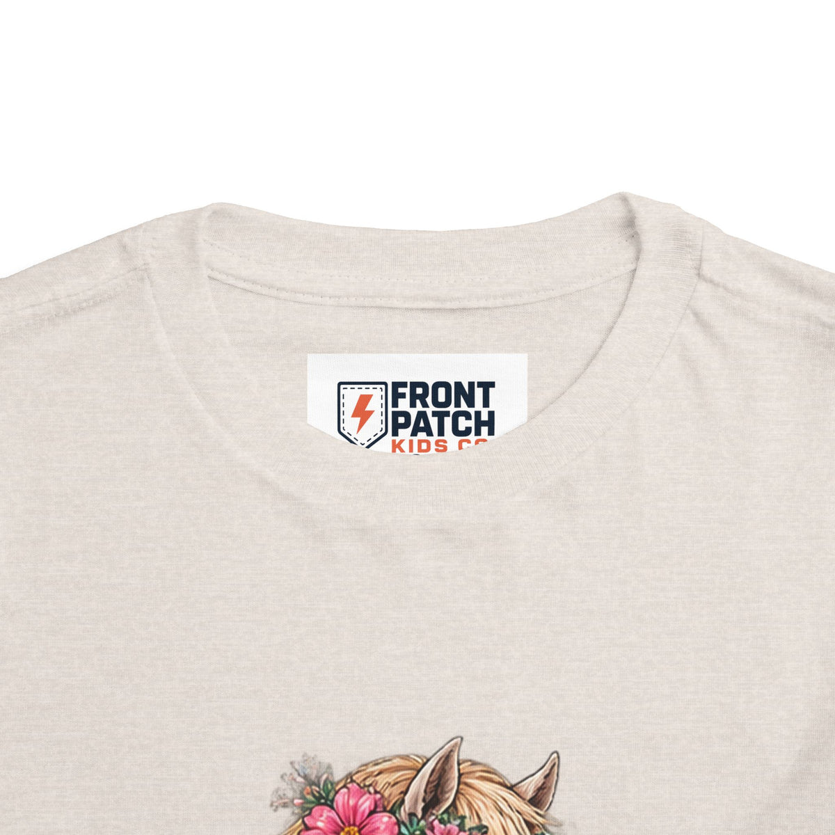 Toddler Tee — Floral Horse "Kind Hearts Bright Days" Cute Pony Shirt
