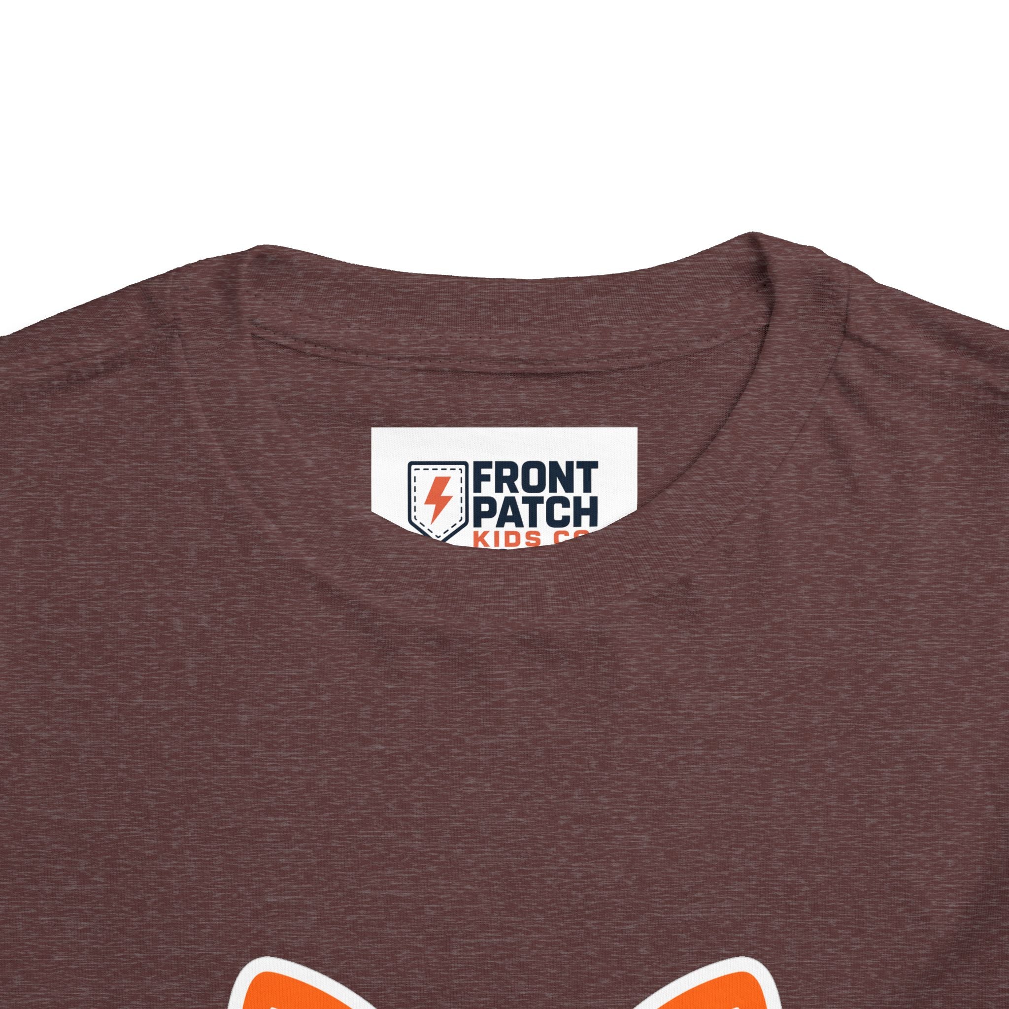 Toddler Tee — Cute Smiling Fox Face Kids Shirt