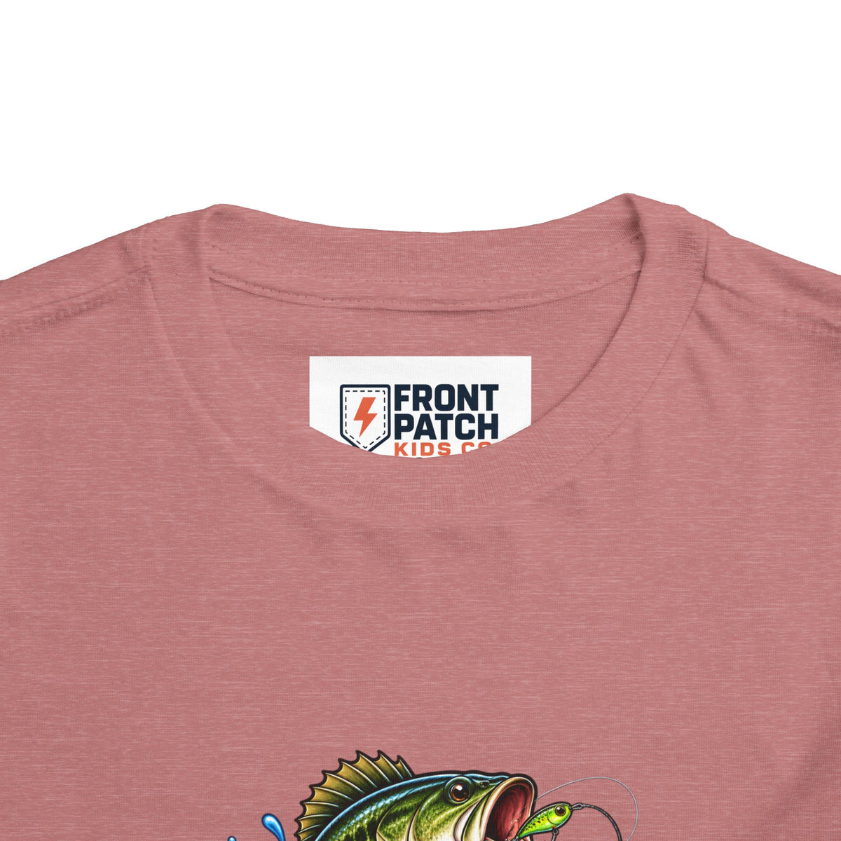 Toddler Tee — "Lake Life Legend" Fishing Graphic for Kids