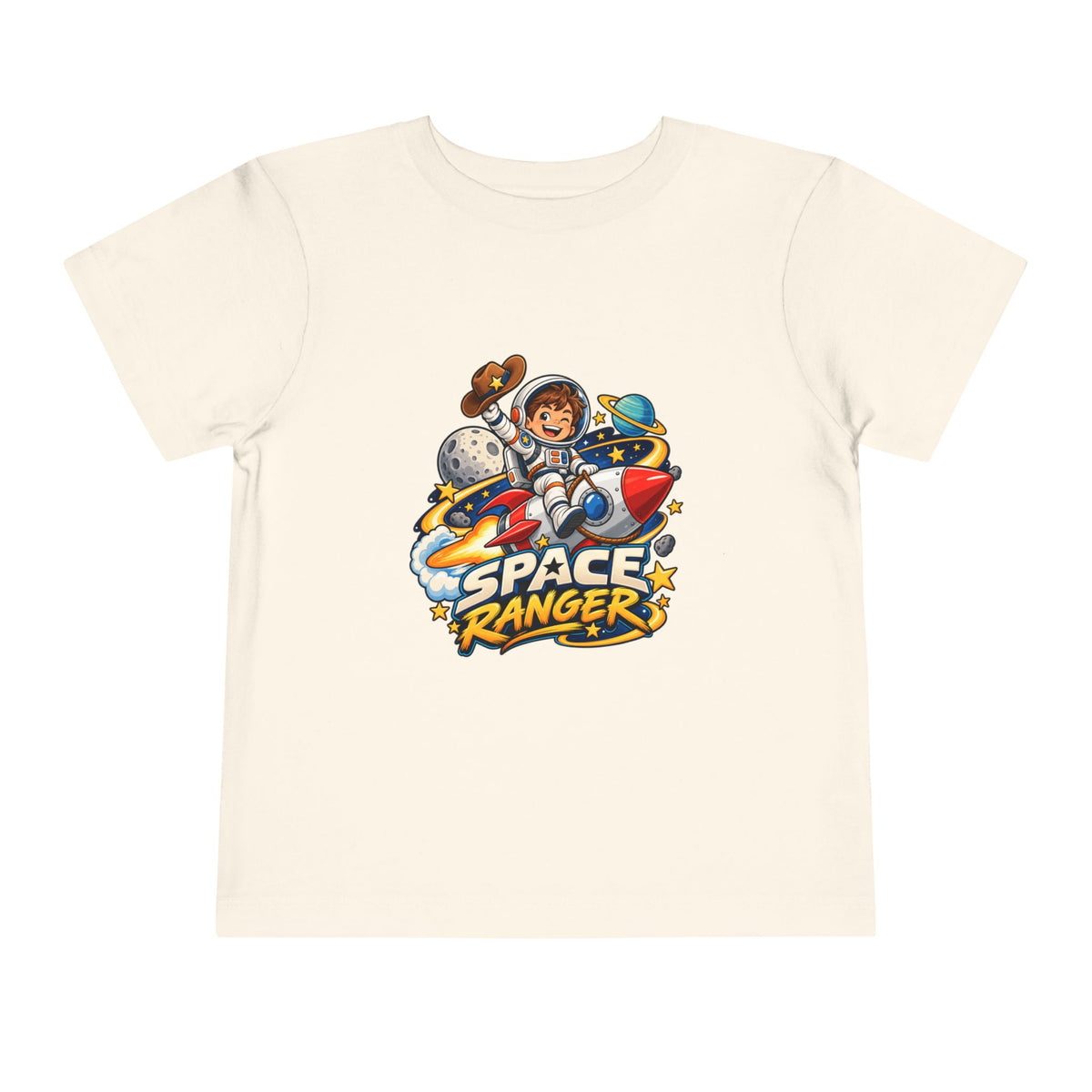 Space Ranger Toddler Tee — Cute Astronaut Kids Shirt