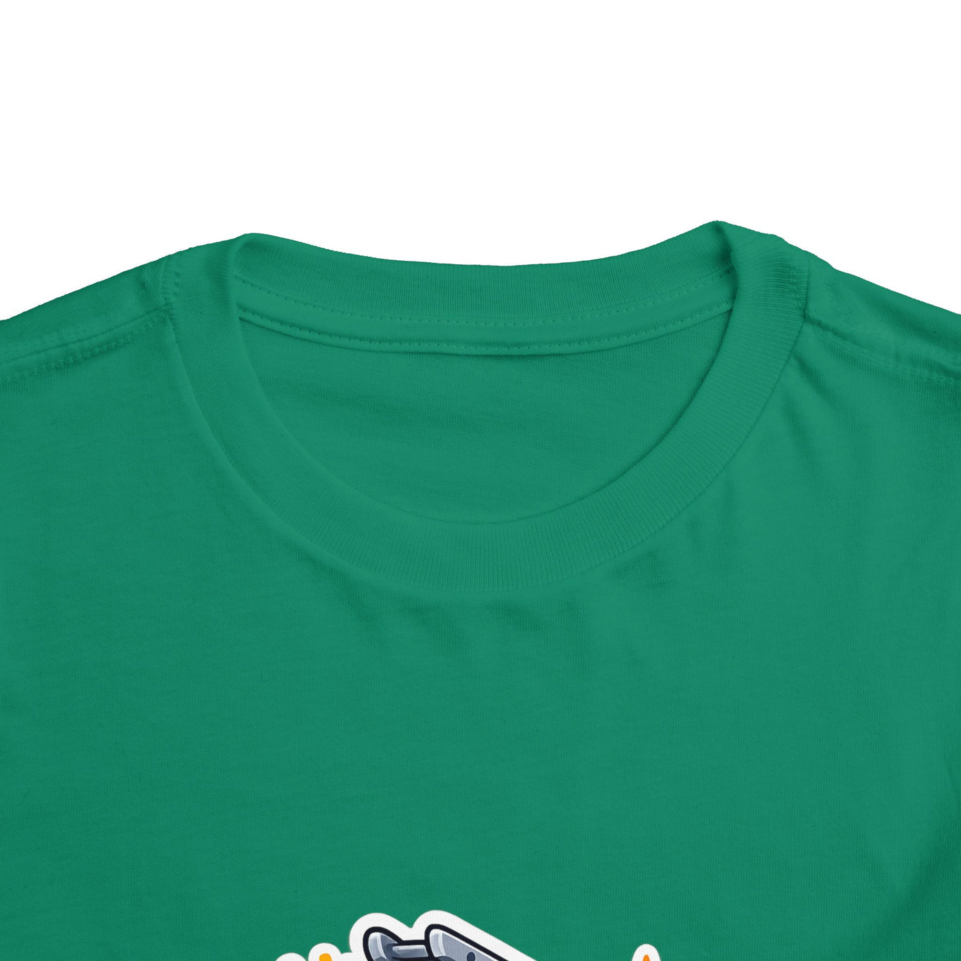 Toddler Tee — Cute Cartoon Fire Truck Graphic Shirt for Kids