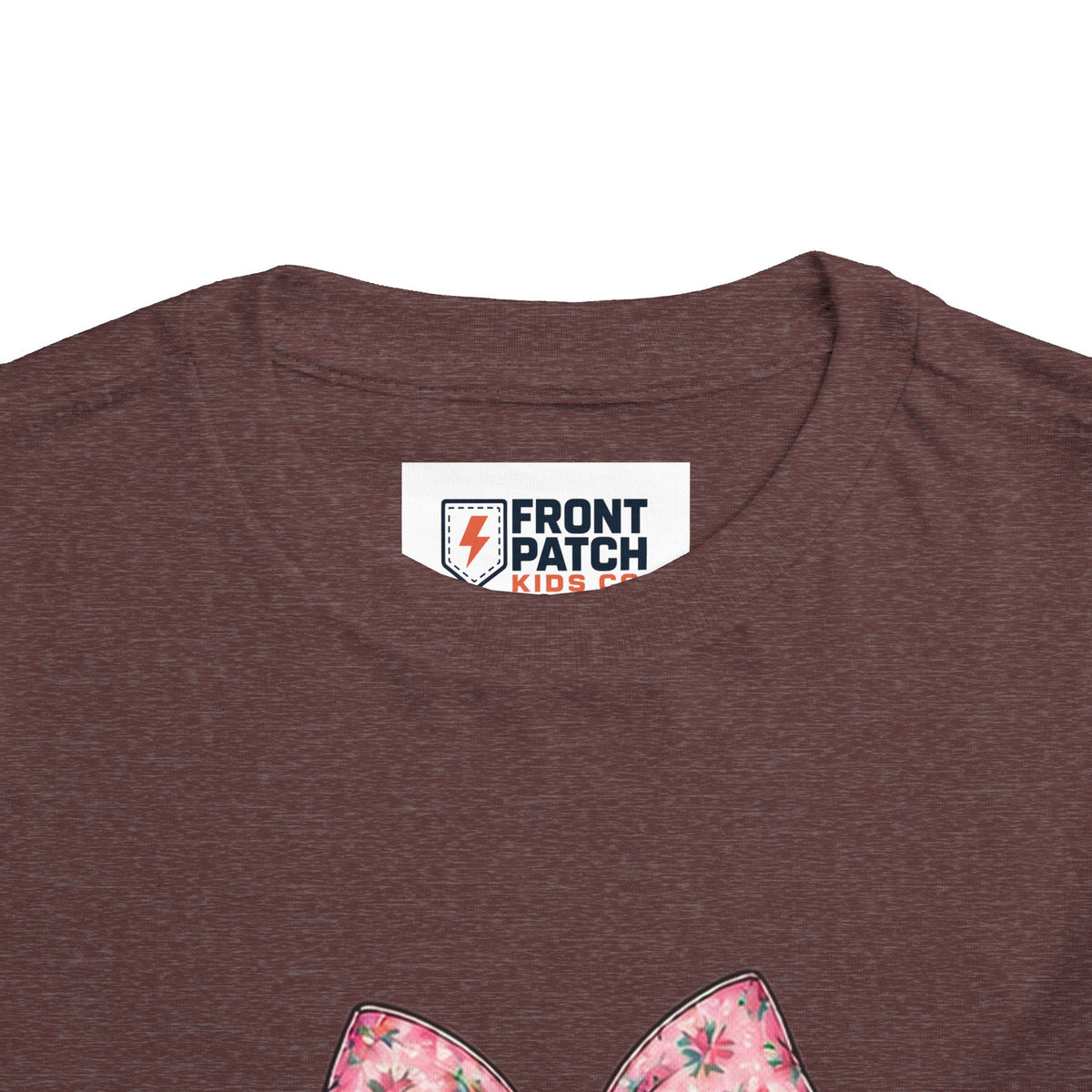 Toddler Tee — Pretty Wild Pink Bow Graphic