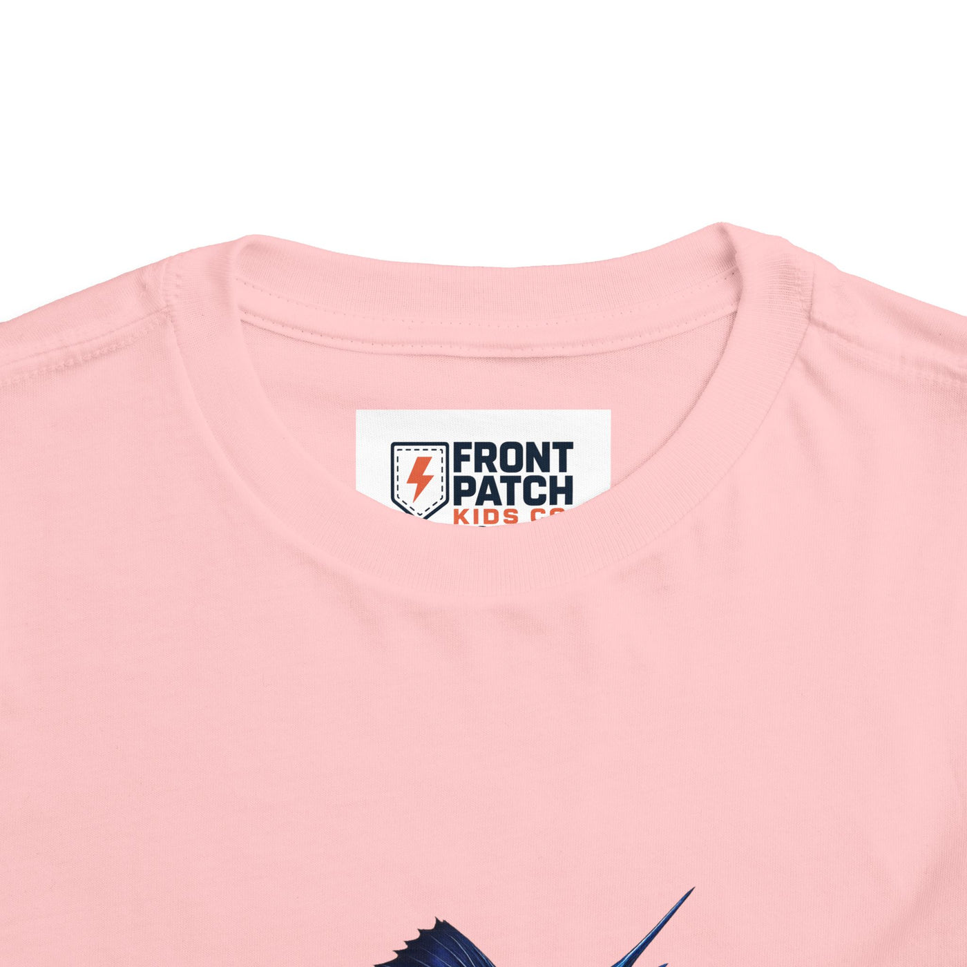 Toddler Tee – Blue Marlin Splash Fishing Shirt