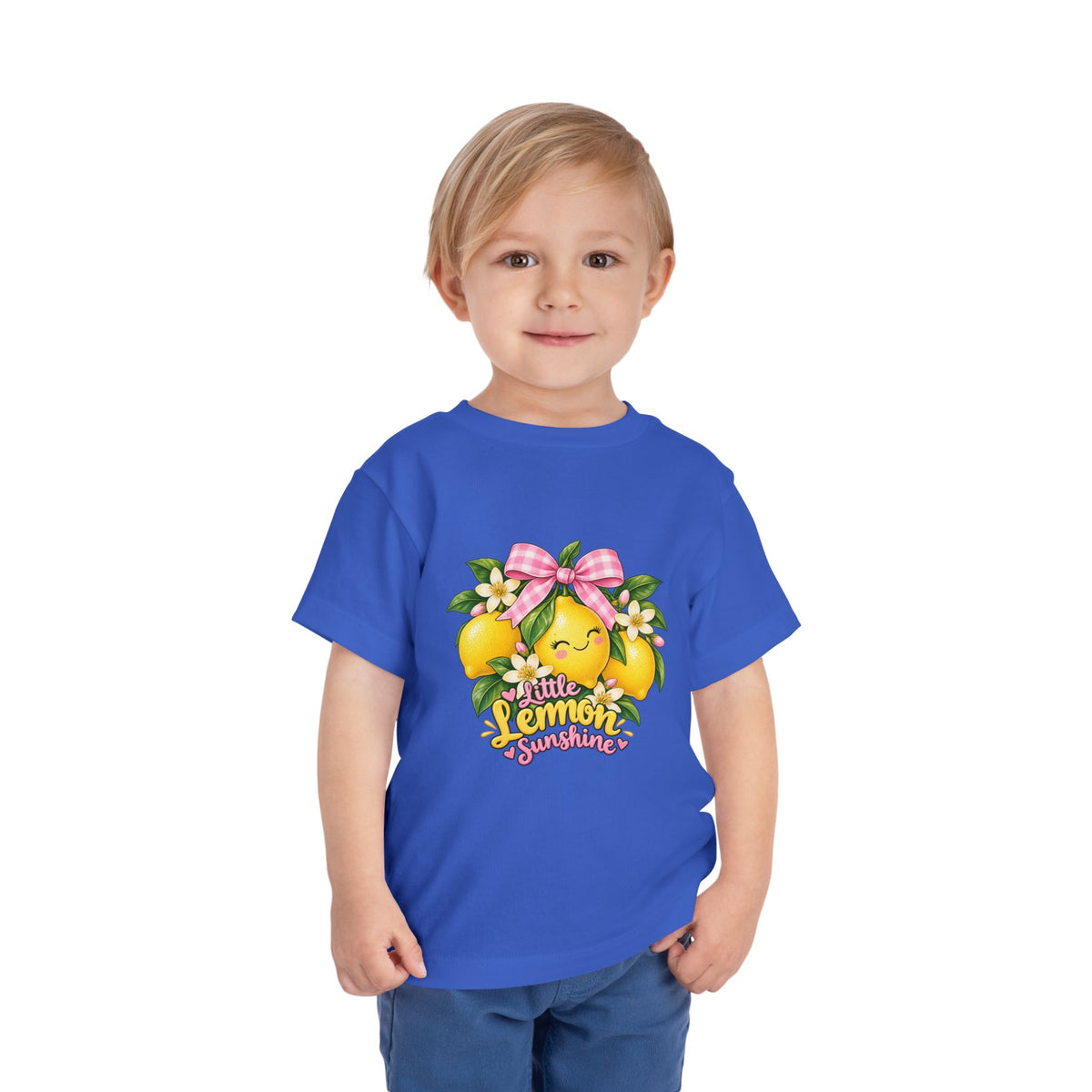 Toddler Tee — Little Lemon Sunshine Cute Fruit Graphic Shirt