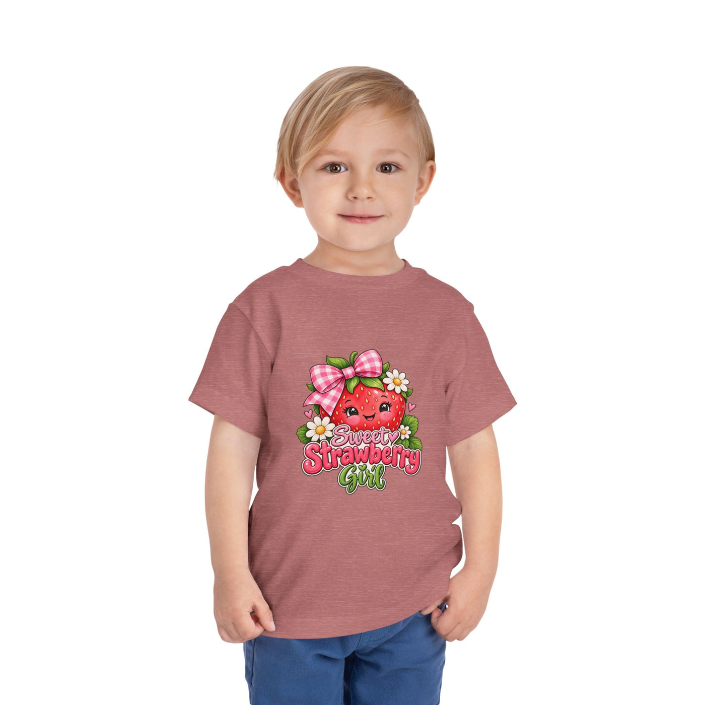 Sweet Strawberry Girl Toddler Tee