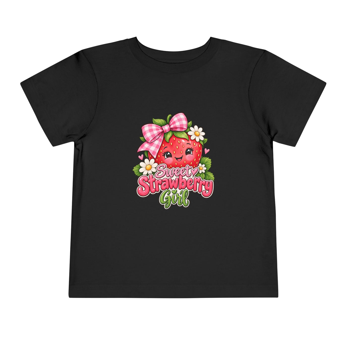 Sweet Strawberry Girl Toddler Tee