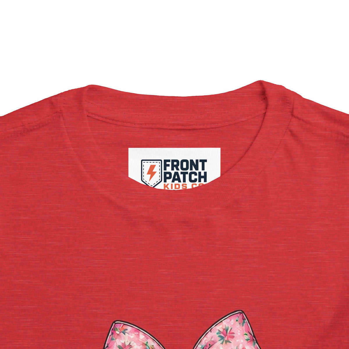 Toddler Tee — Pretty Wild Pink Bow Graphic