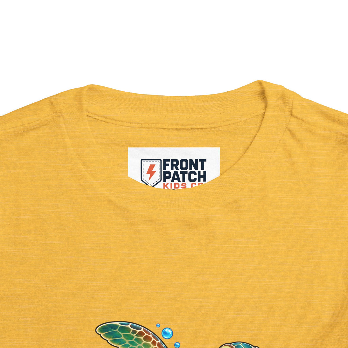 Reef Runner Toddler Tee — Sea Turtle Graphic Shirt for Kids