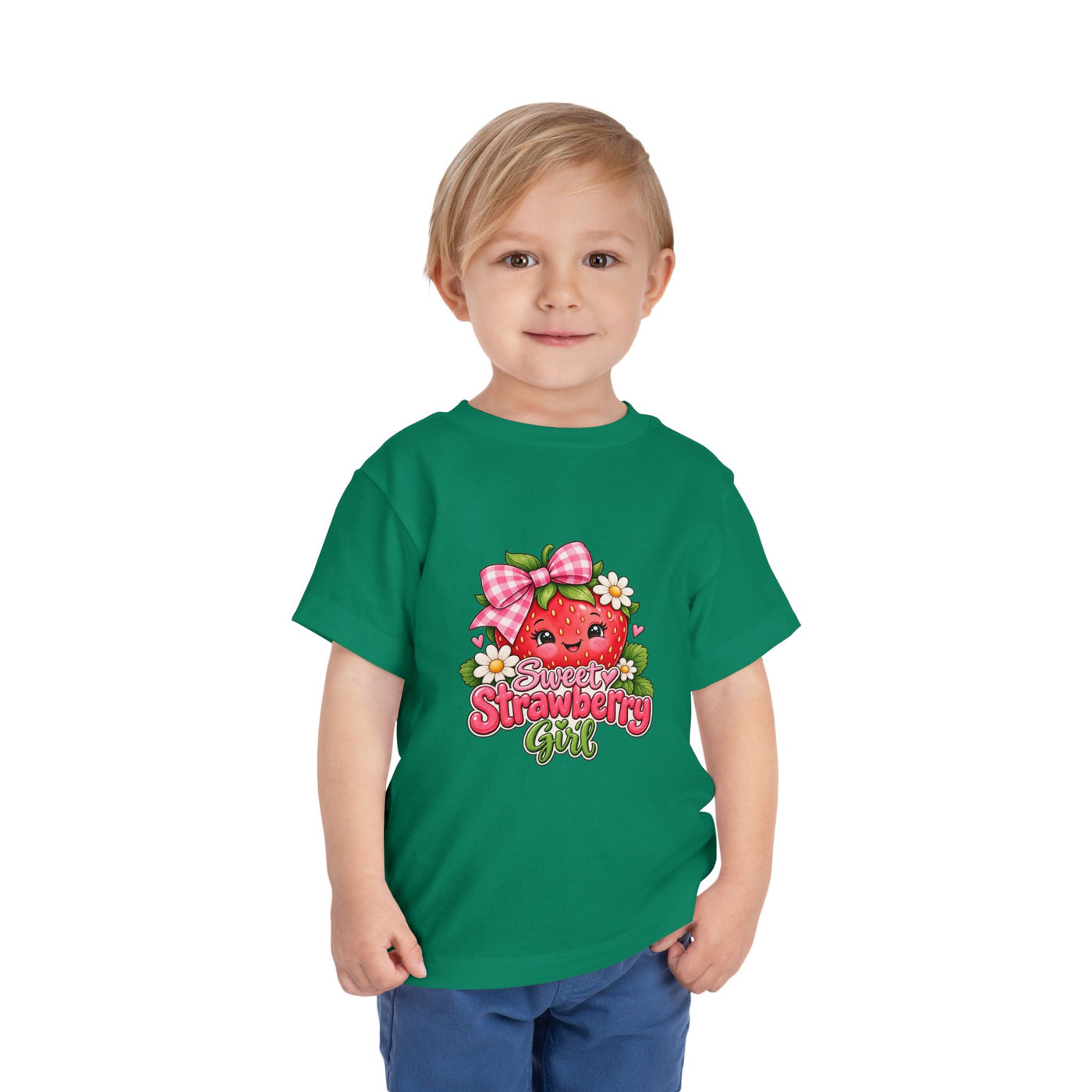 Sweet Strawberry Girl Toddler Tee