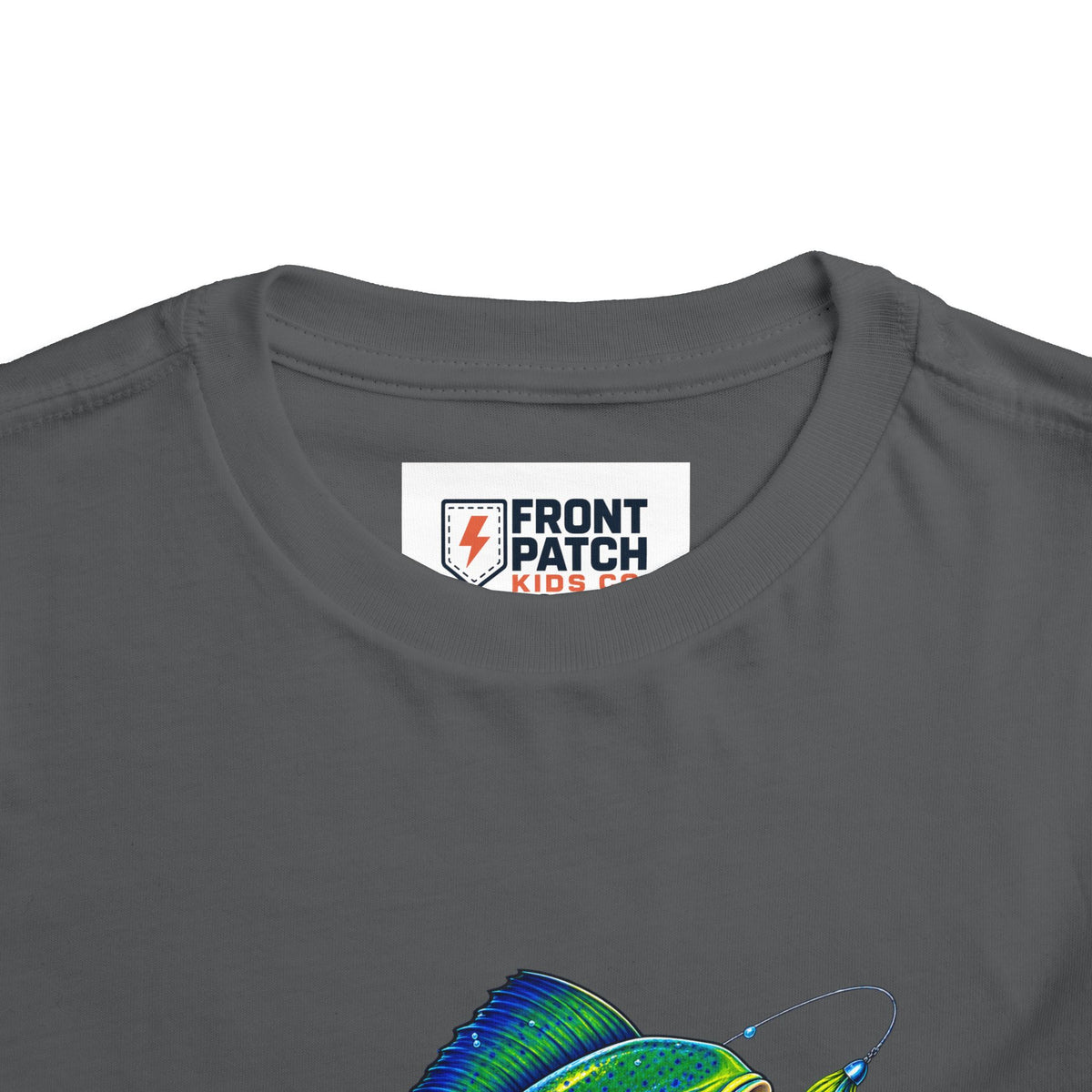 Toddler Tee — 'Monster Mahi' Fishing Graphic Kids Shirt
