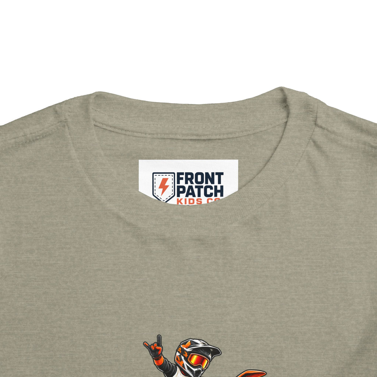 Toddler Tee — "Full Send" Dirt Bike Graphic