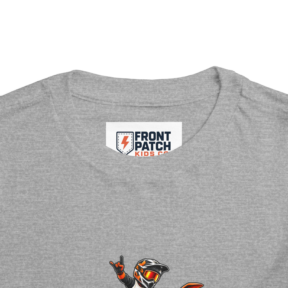 Toddler Tee — "Full Send" Dirt Bike Graphic