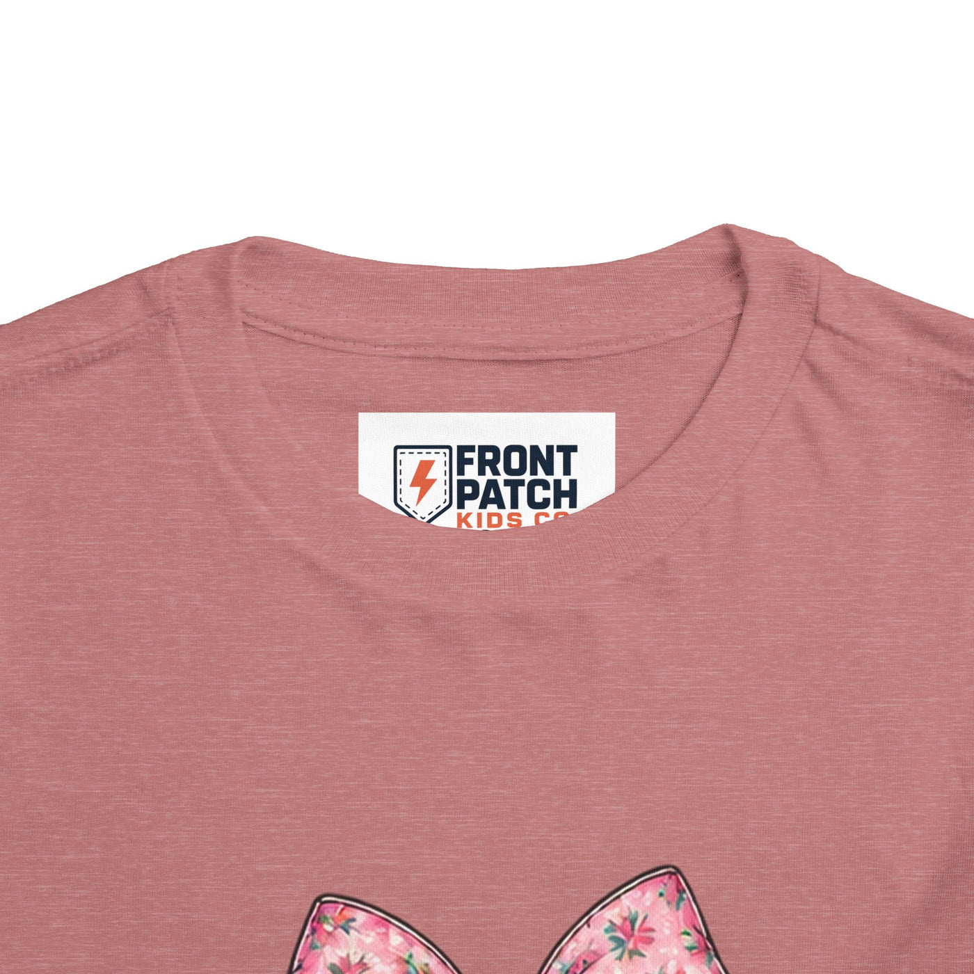 Toddler Tee — Pretty Wild Pink Bow Graphic