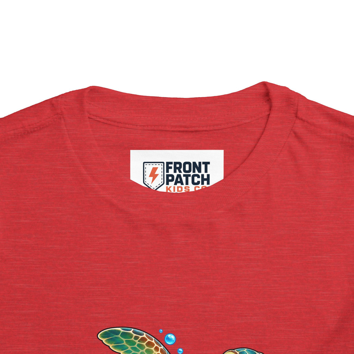 Reef Runner Toddler Tee — Sea Turtle Graphic Shirt for Kids
