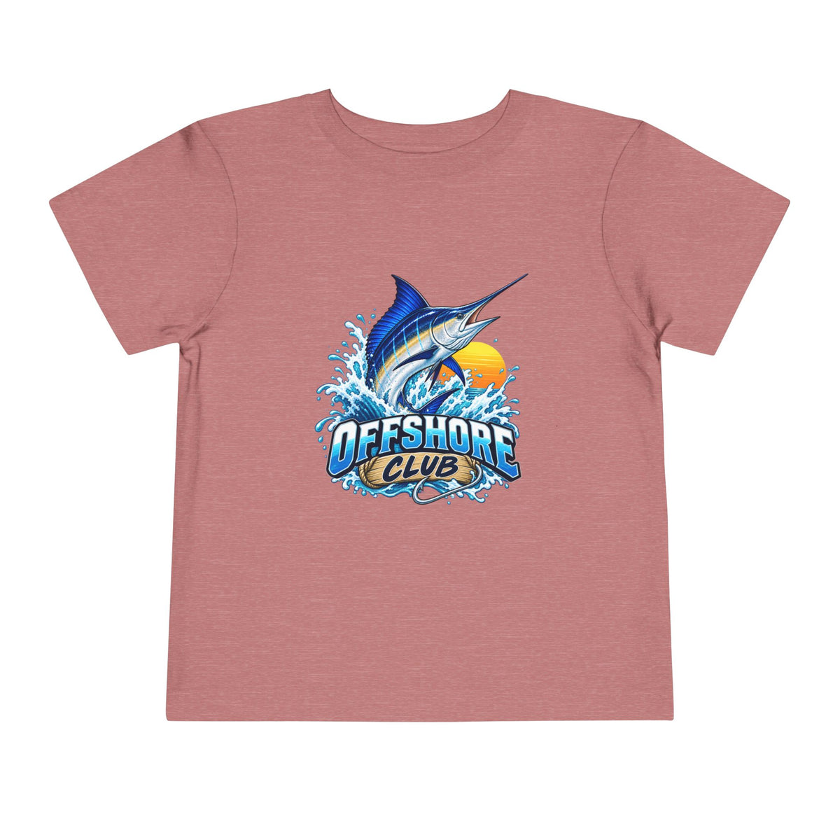 Toddler Tee — "Offshore Club" Marlin Surf & Sunset Kids Shirt