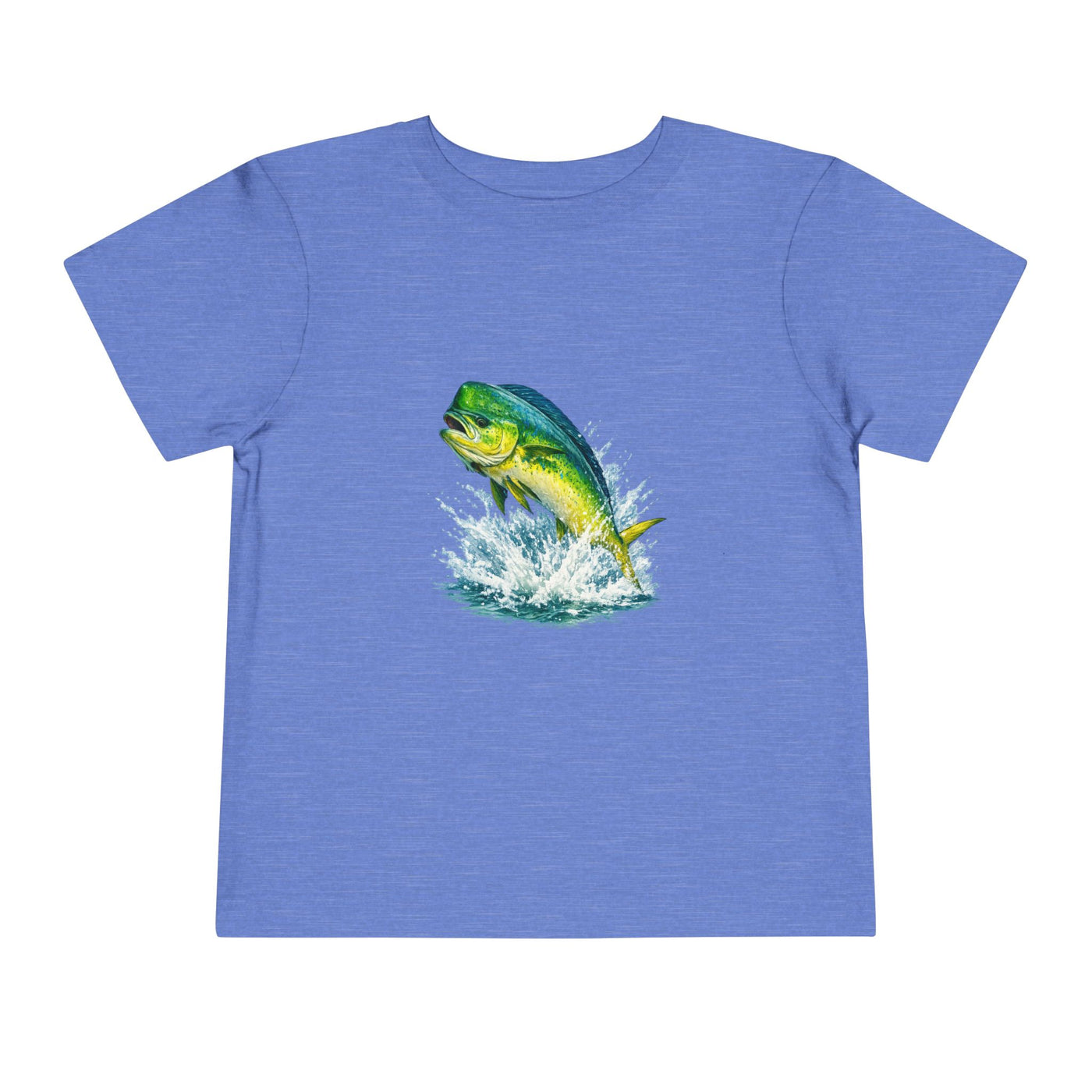 Toddler Tee — Colorful Leaping Mahi Mahi Fish Graphic