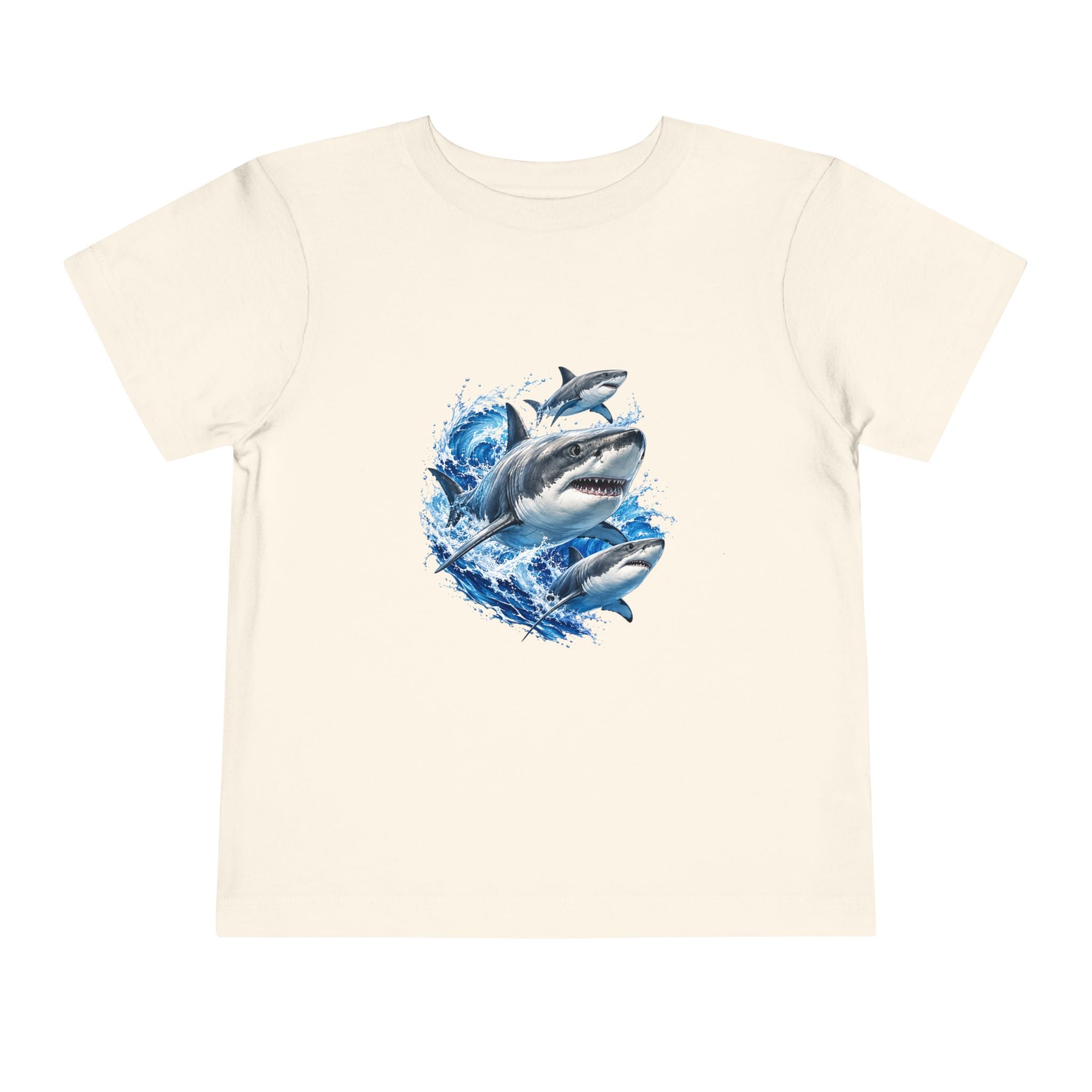 Toddler Shark Tee — Playful Ocean Sharks Graphic Shirt