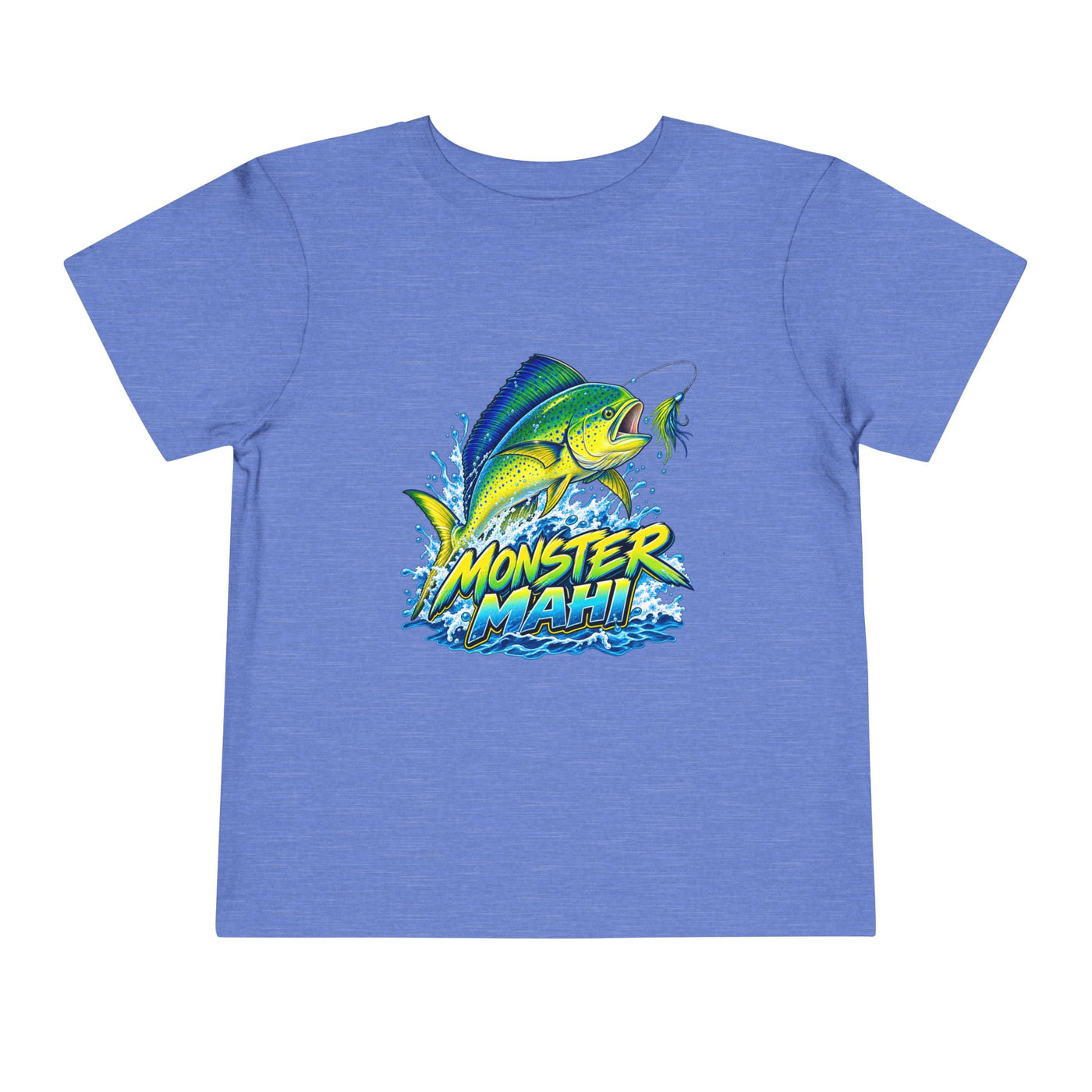 Toddler Tee — 'Monster Mahi' Fishing Graphic Kids Shirt