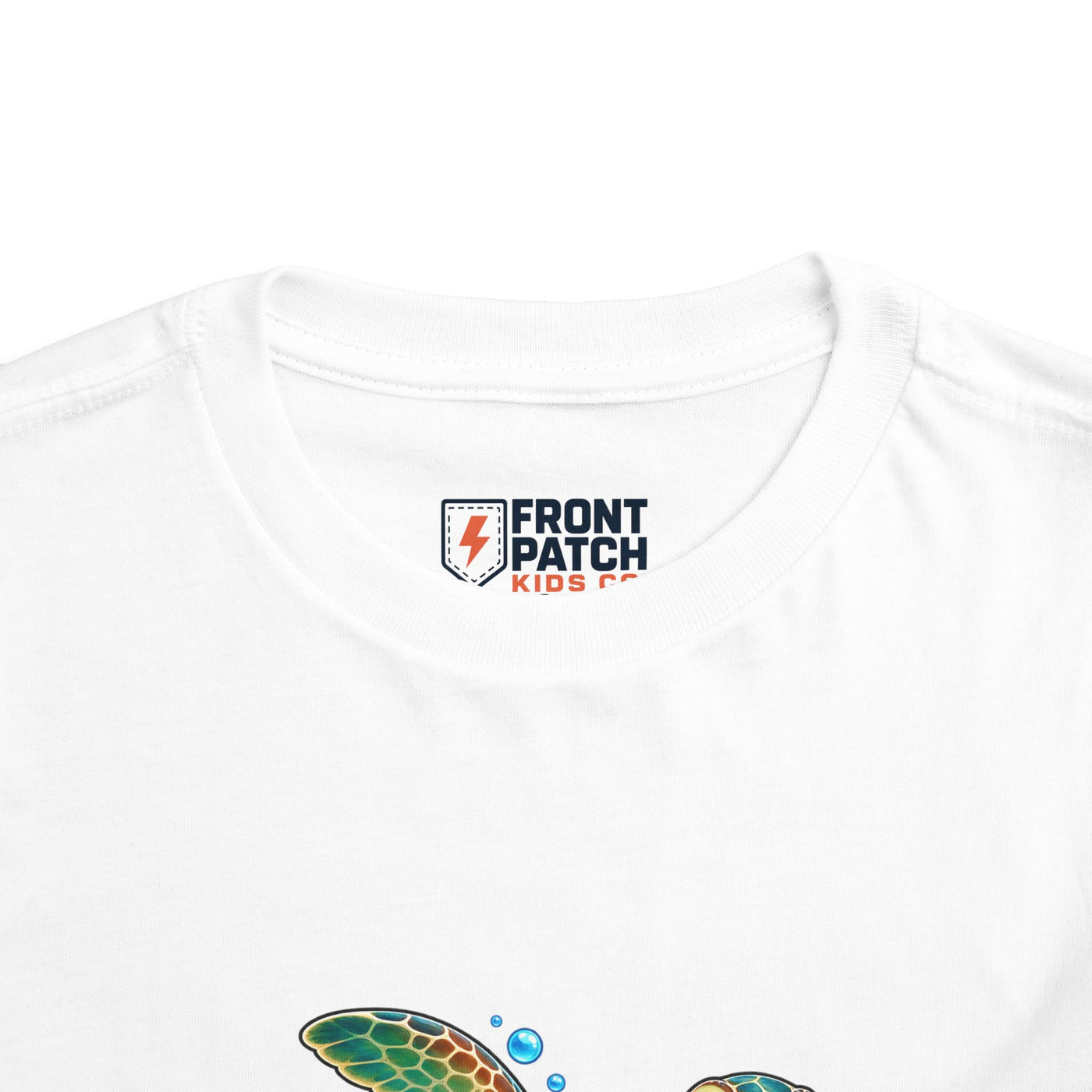 Reef Runner Toddler Tee — Sea Turtle Graphic Shirt for Kids
