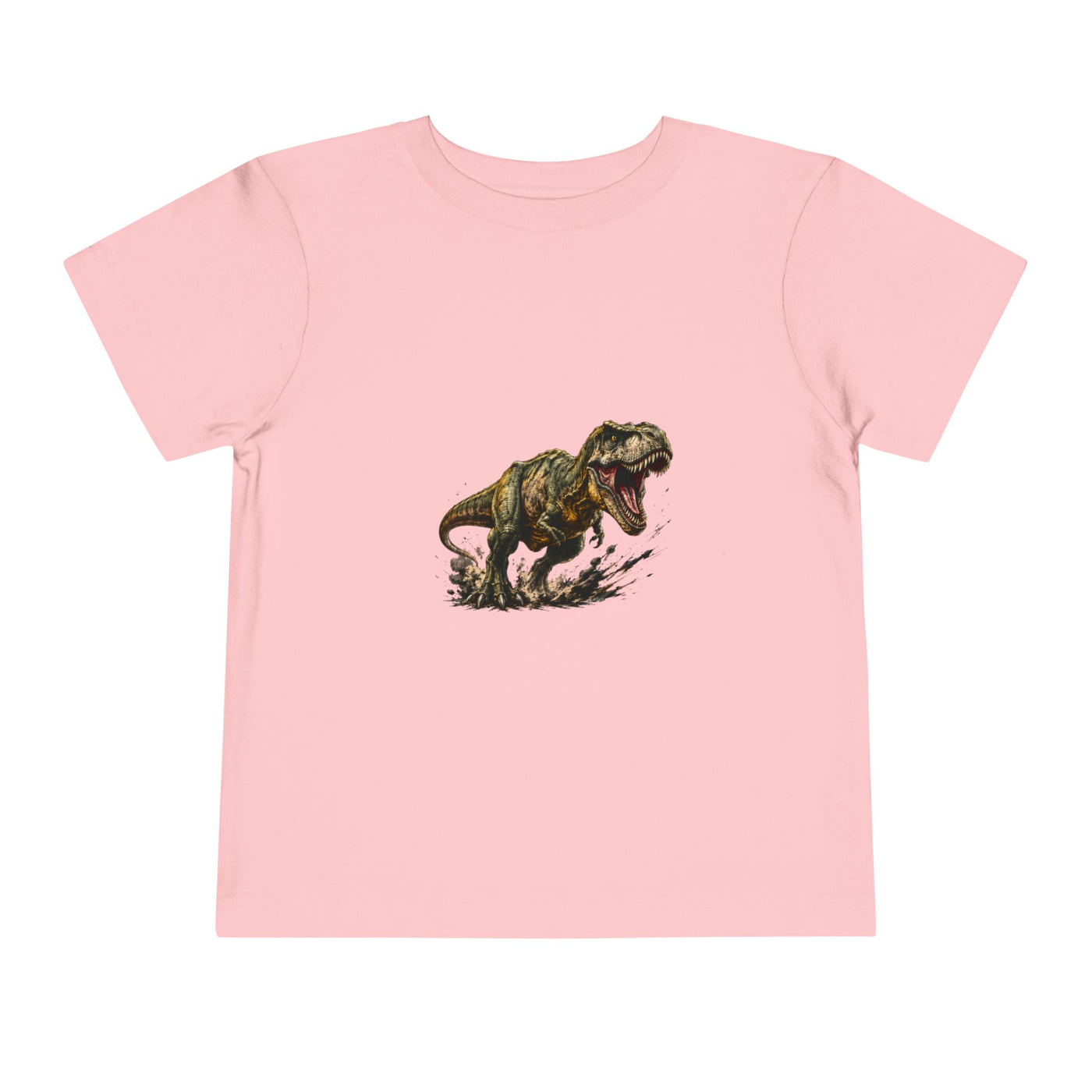 Toddler T‑Shirt — Roaring T‑Rex Dinosaur Graphic Tee for Kids