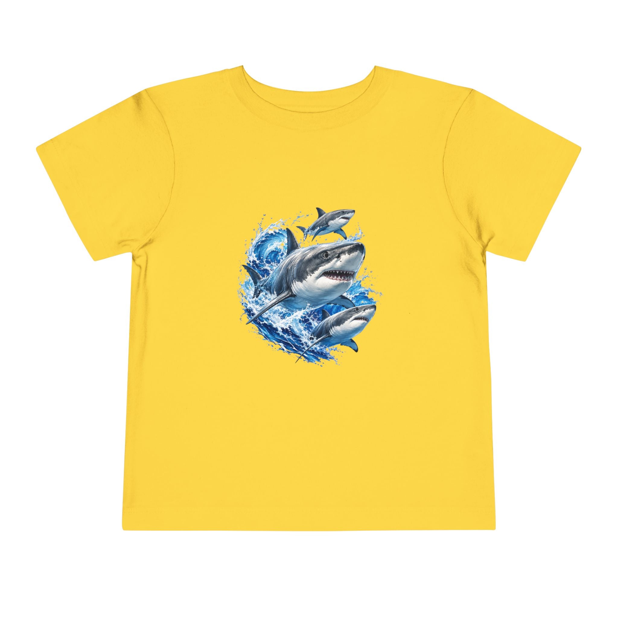 Toddler Shark Tee — Playful Ocean Sharks Graphic Shirt