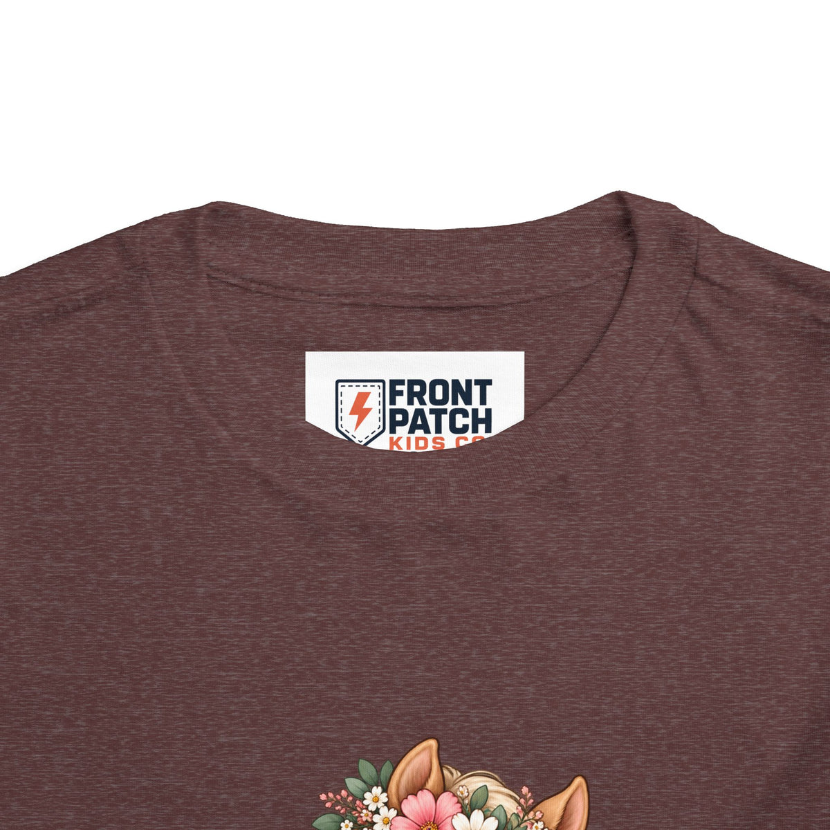 Toddler Tee — Floral Corgi "Pony Posse" Cute Dog Graphic