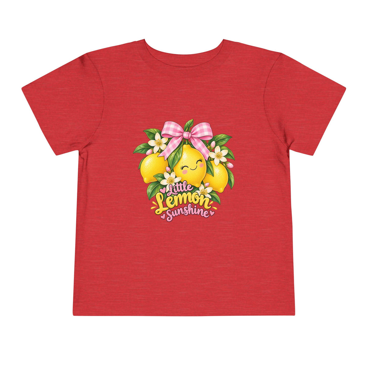 Toddler Tee — Little Lemon Sunshine Cute Fruit Graphic Shirt