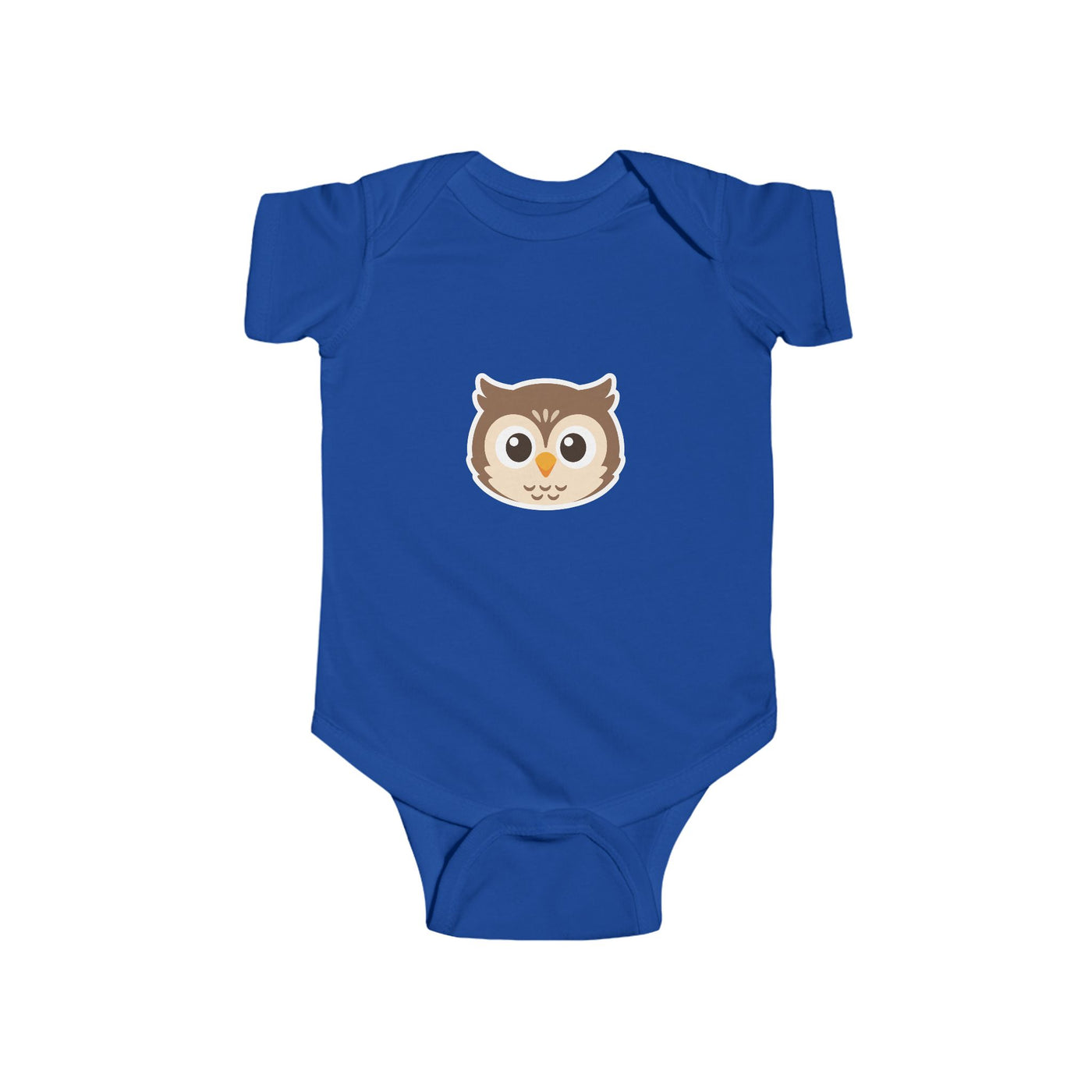 Cute Owl Infant Bodysuit — Baby One-Piece with Adorable Owl Face