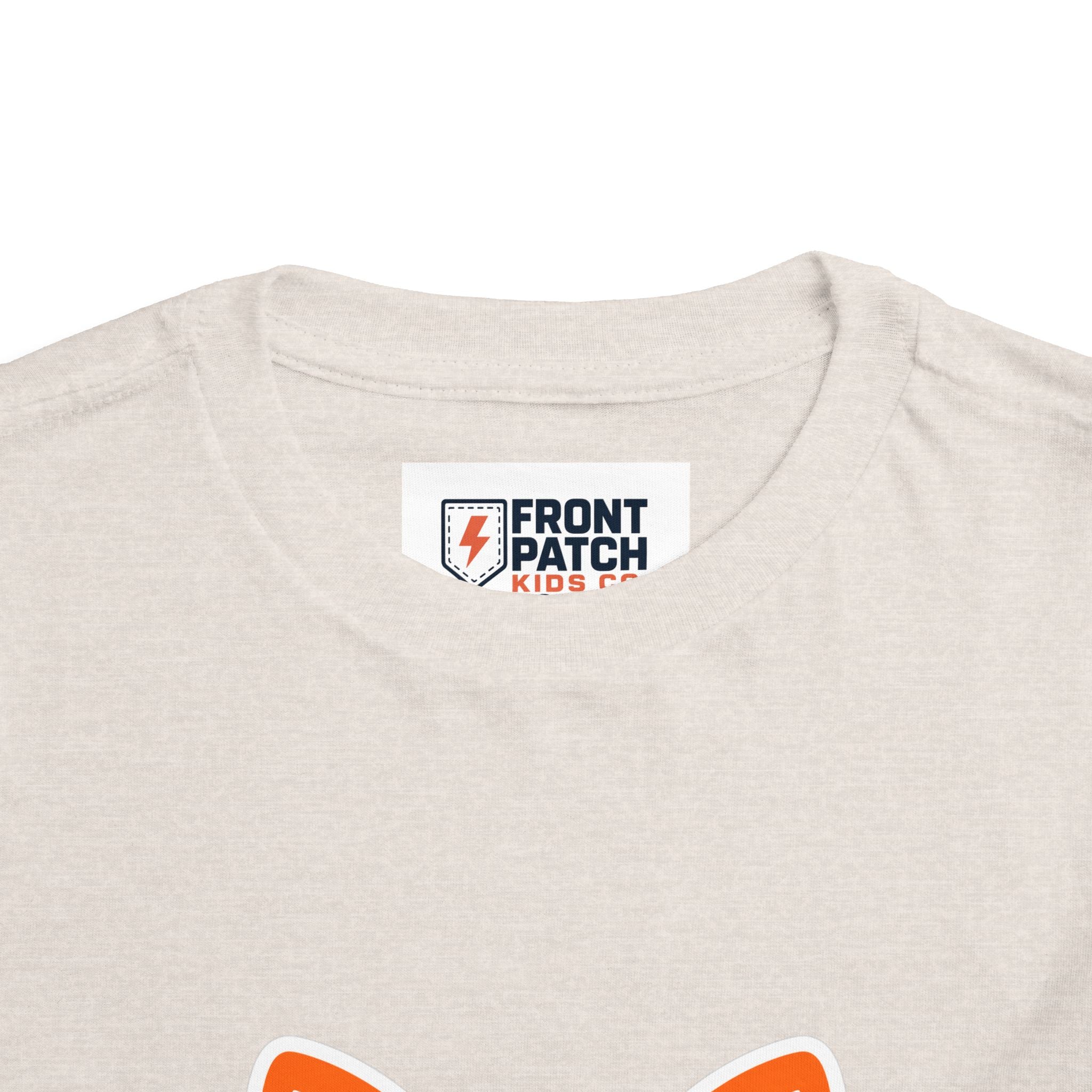 Toddler Tee — Cute Smiling Fox Face Kids Shirt